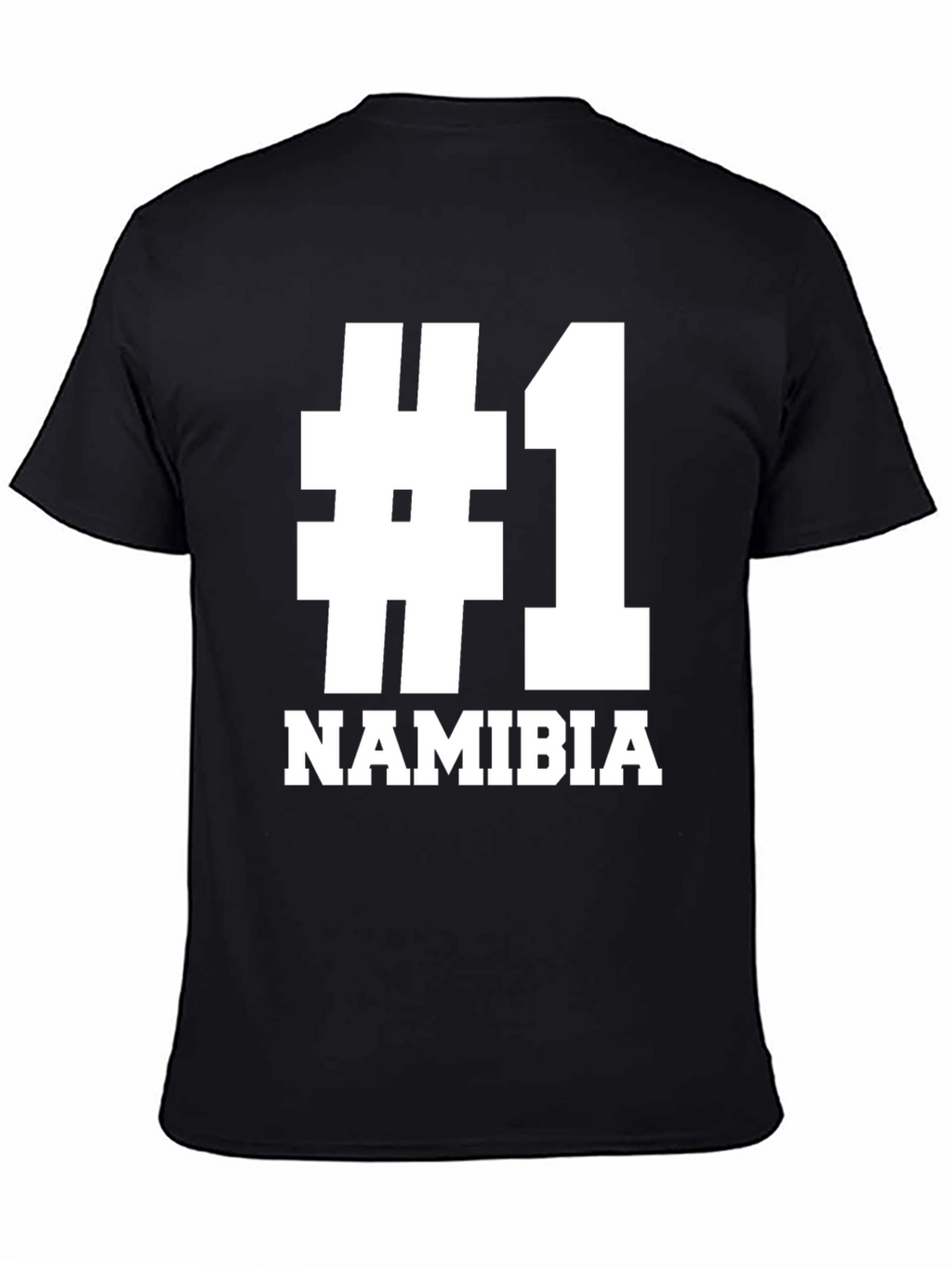 Namibia #1 Black T-Shirt