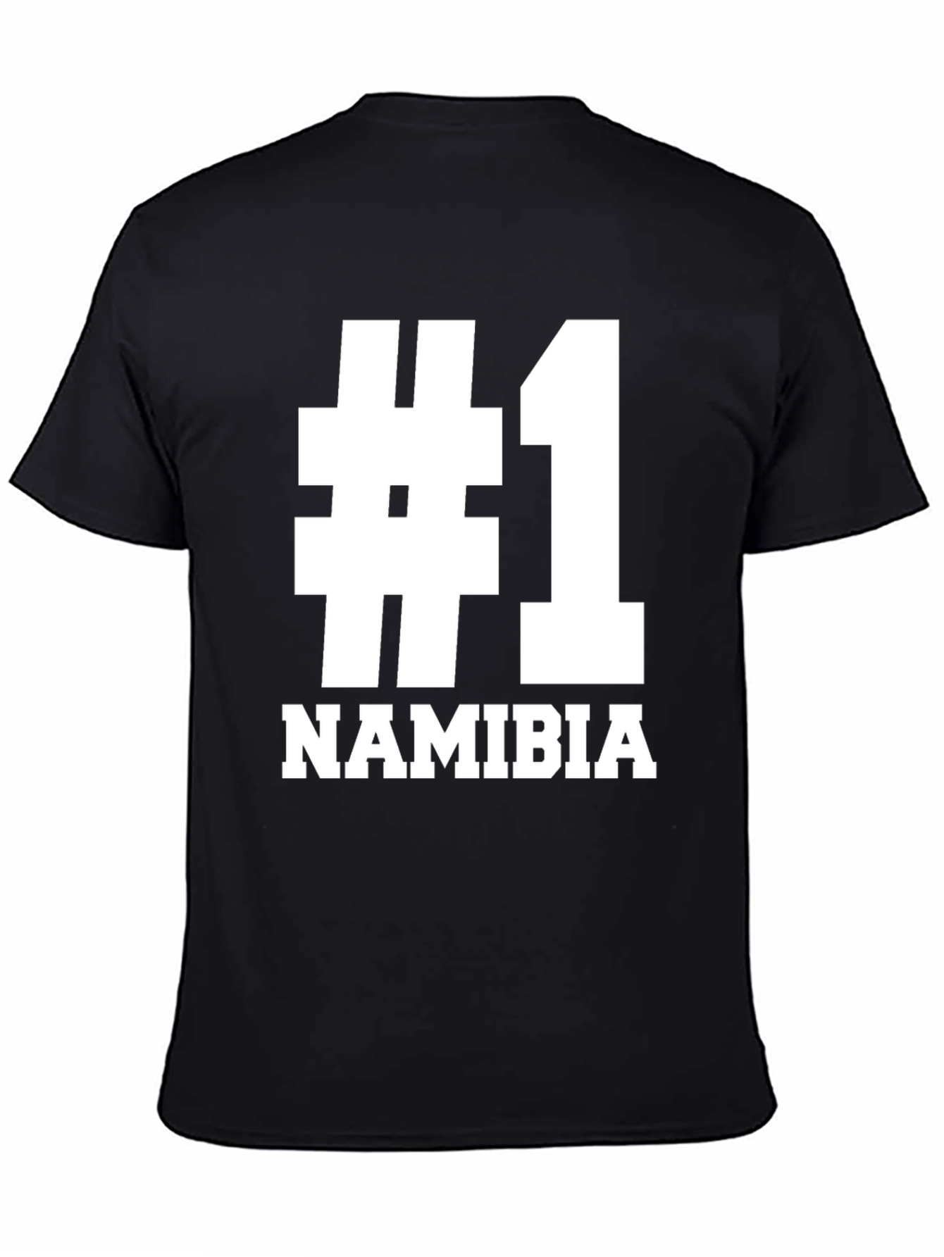 Namibia #1 Black T-Shirt