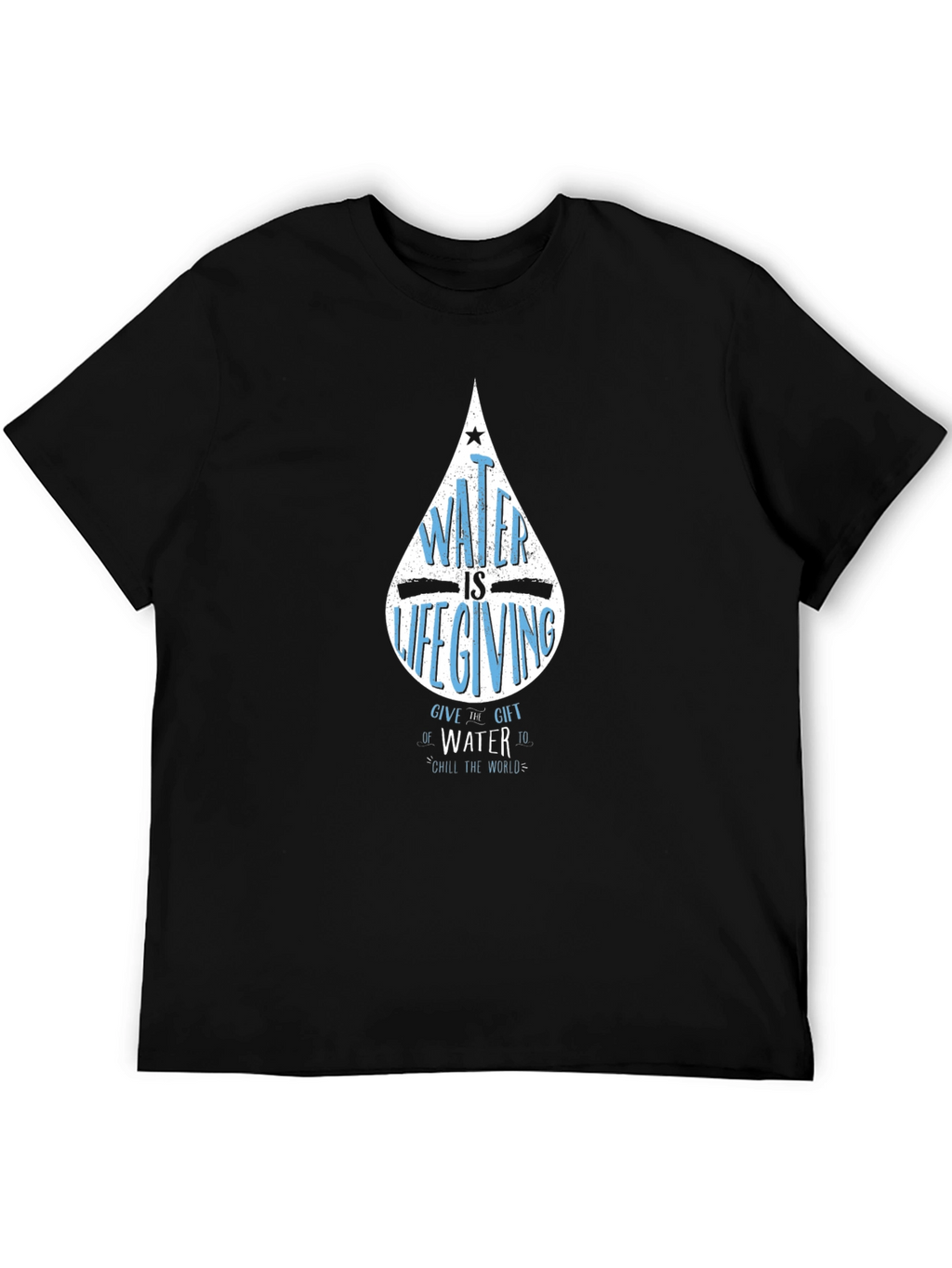 Water is Life Graphic T-Shirt