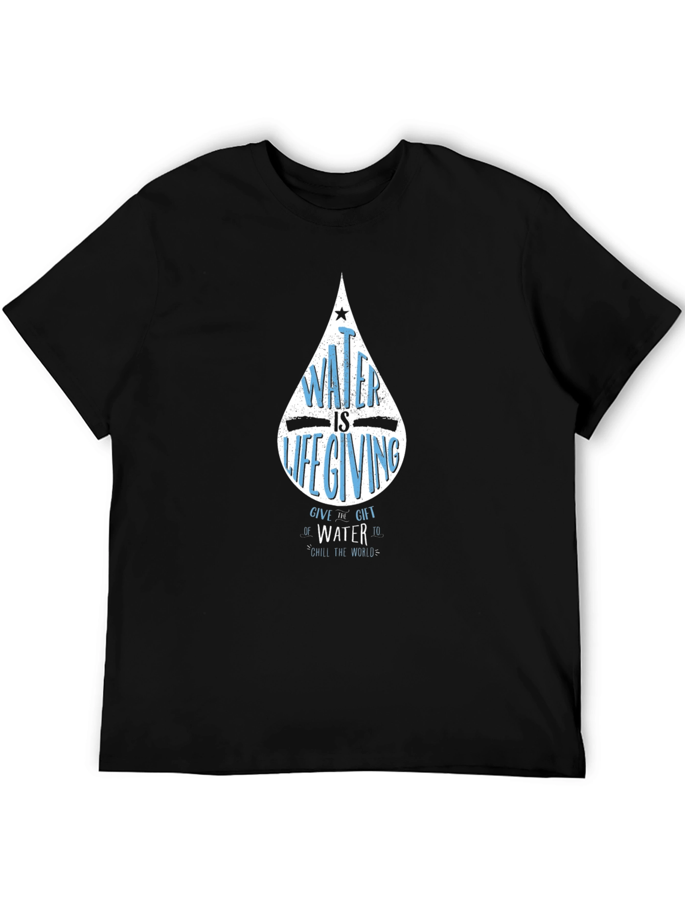 Water is Life Graphic T-Shirt