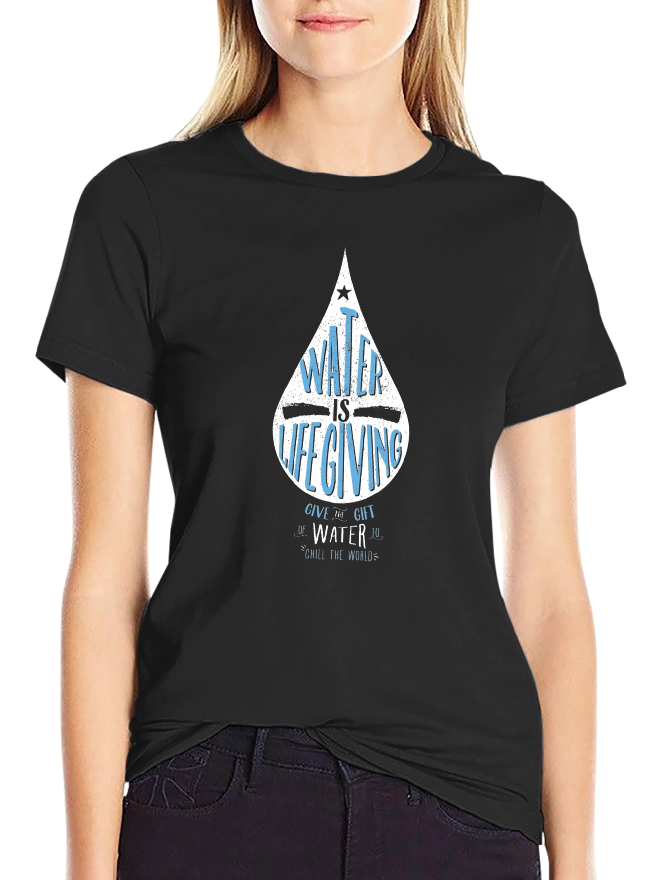 Water is Life Graphic T-Shirt