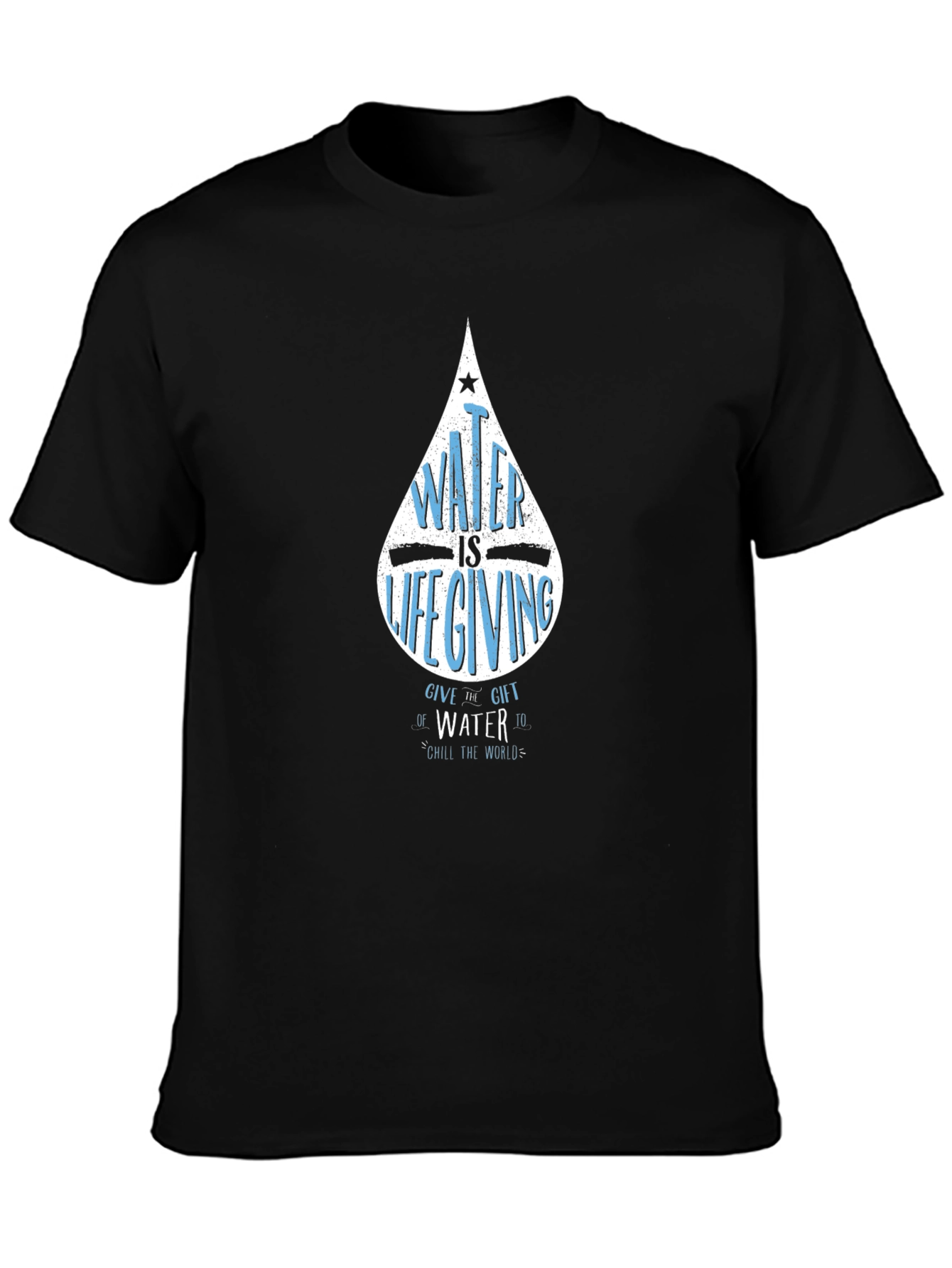Water is Life Graphic T-Shirt