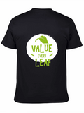 Value Every Leaf Black T-Shirt