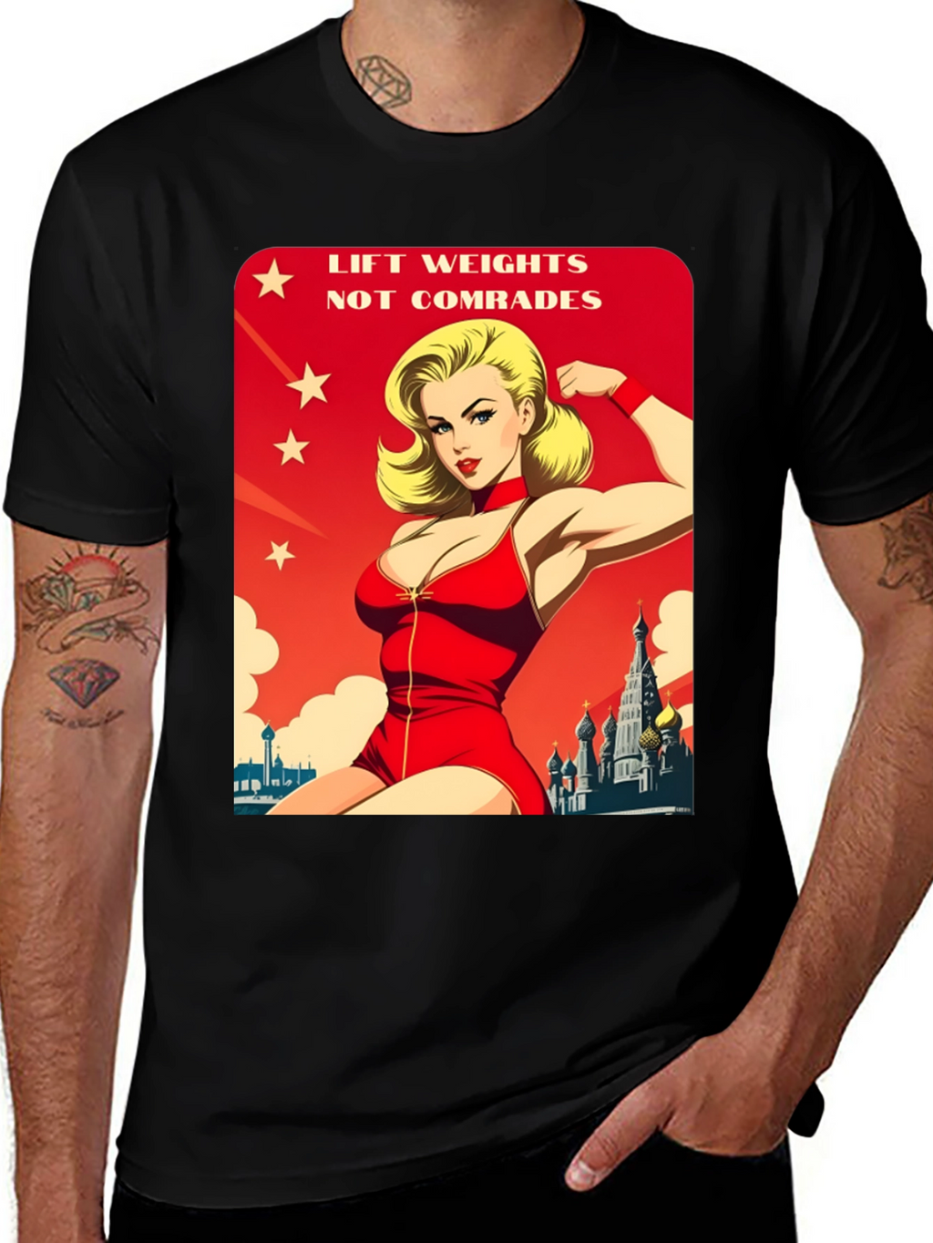 Lift Weights Not Comrades T-Shirt