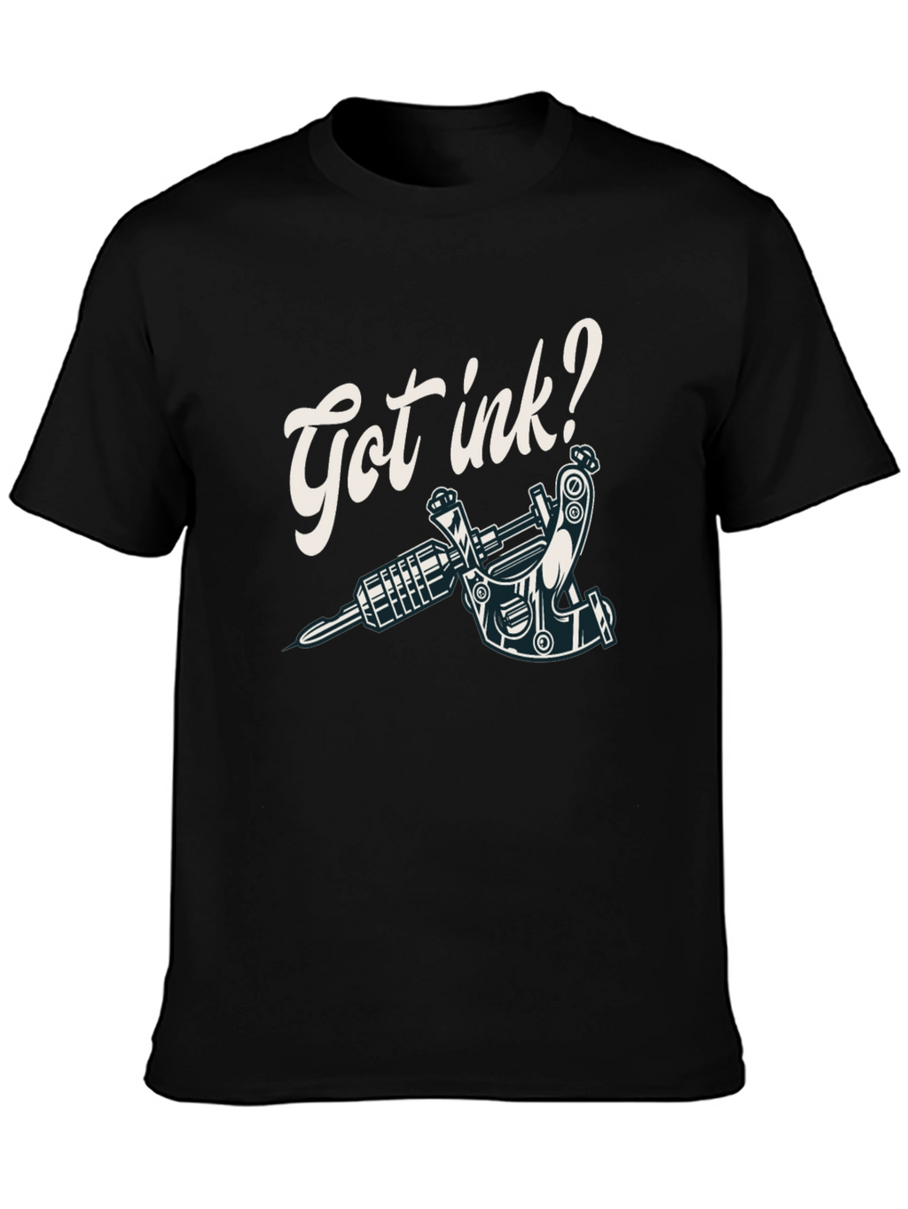 Got Ink? Black Graphic T-Shirt