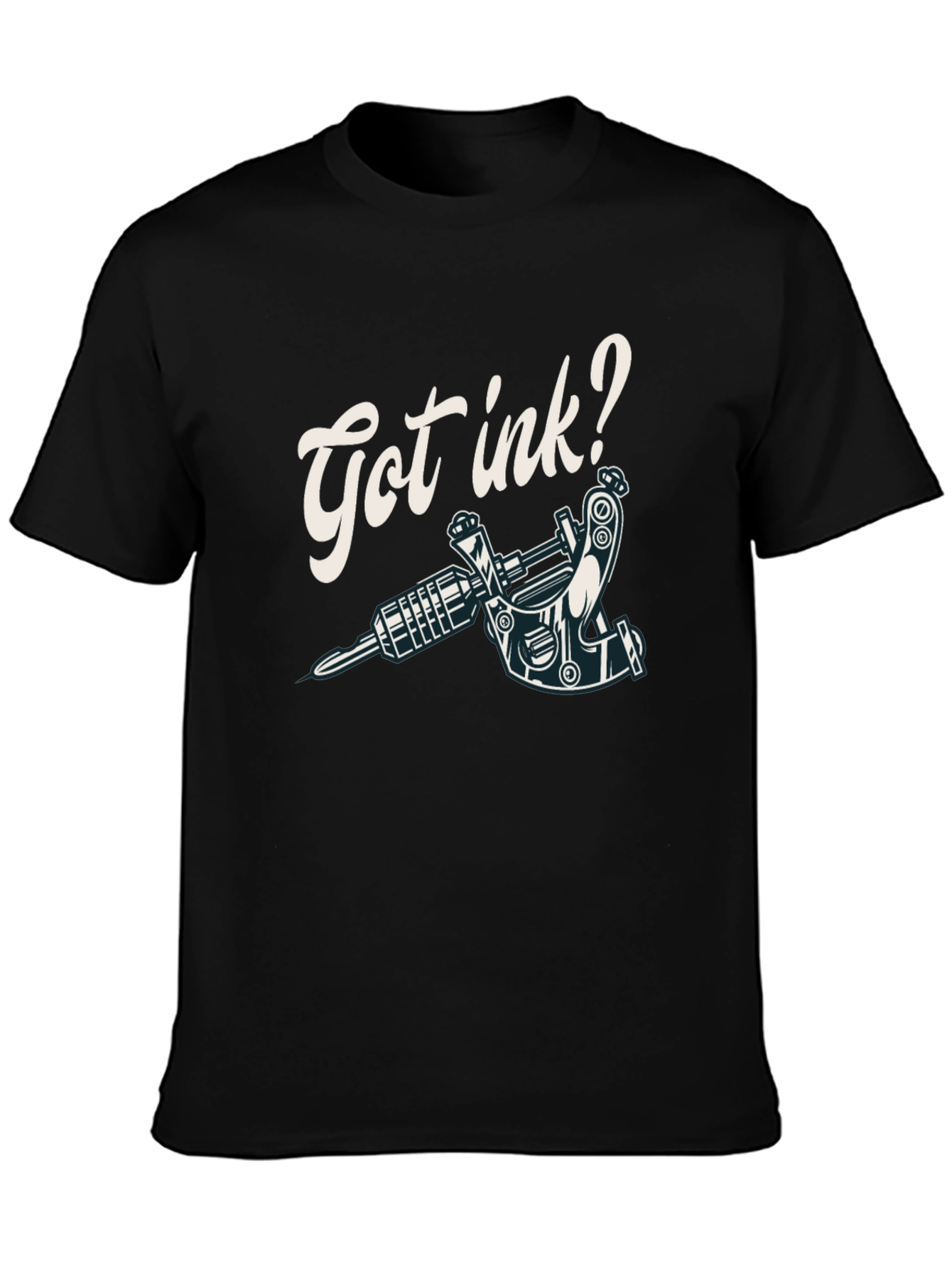 Got Ink? Black Graphic T-Shirt