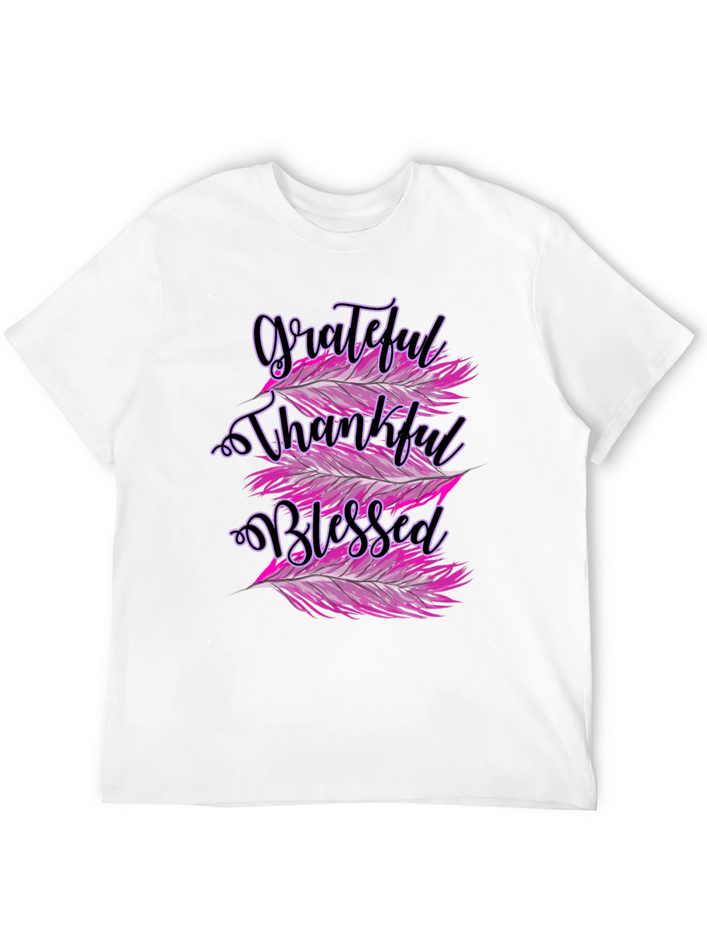 Grateful Thankful Blessed Graphic Tee