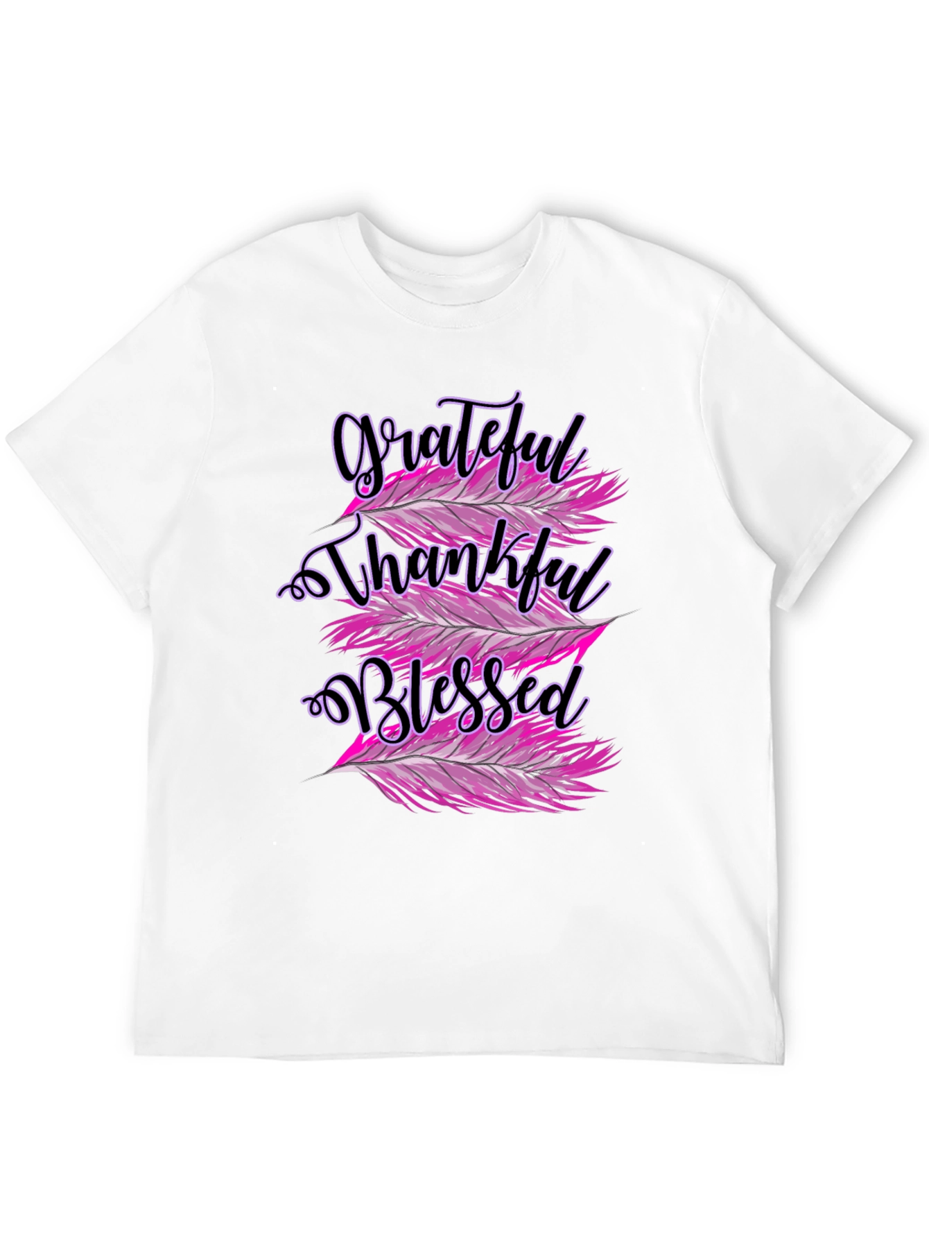 Grateful Thankful Blessed Graphic Tee