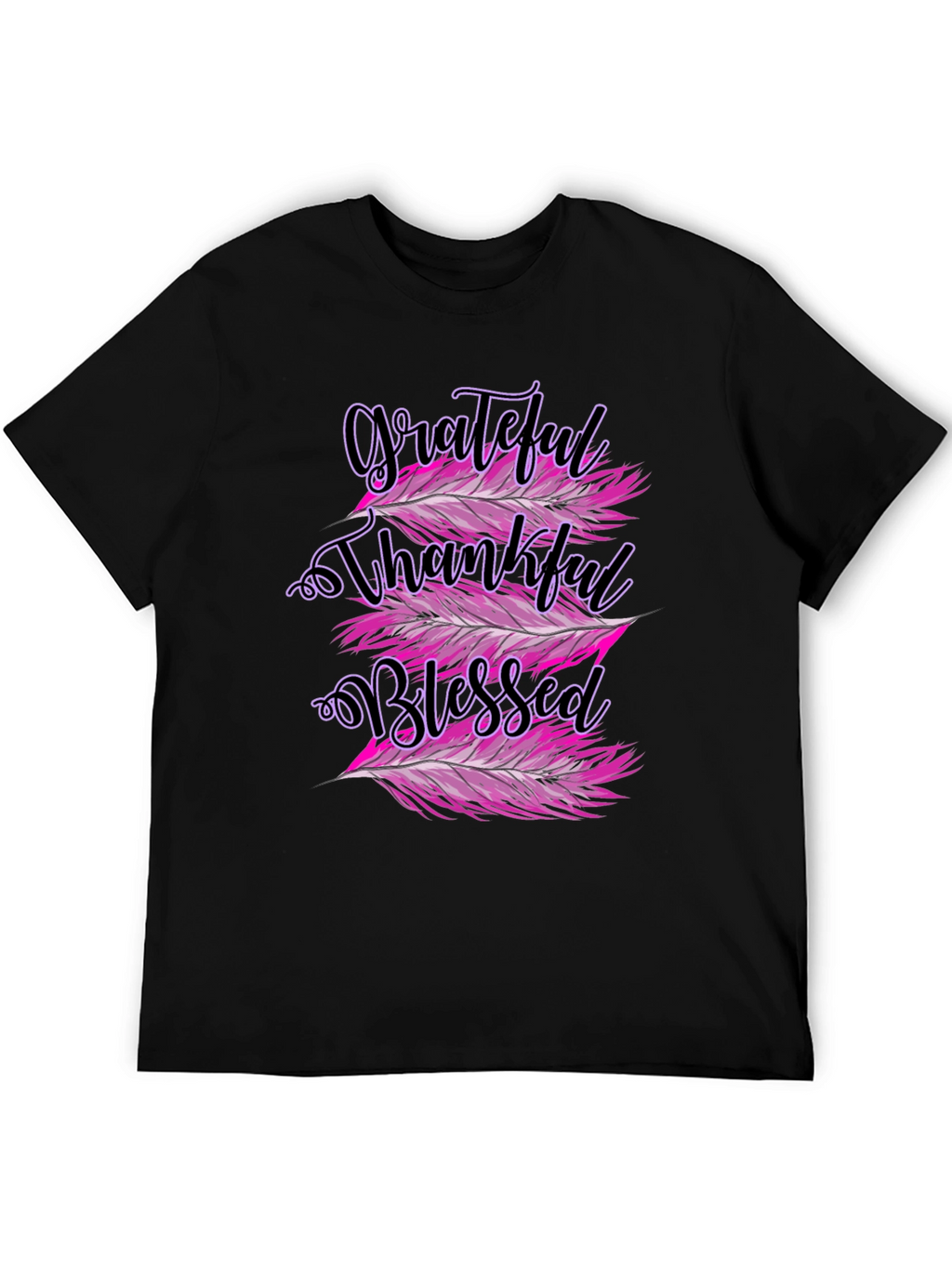 Grateful Thankful Blessed Graphic Tee