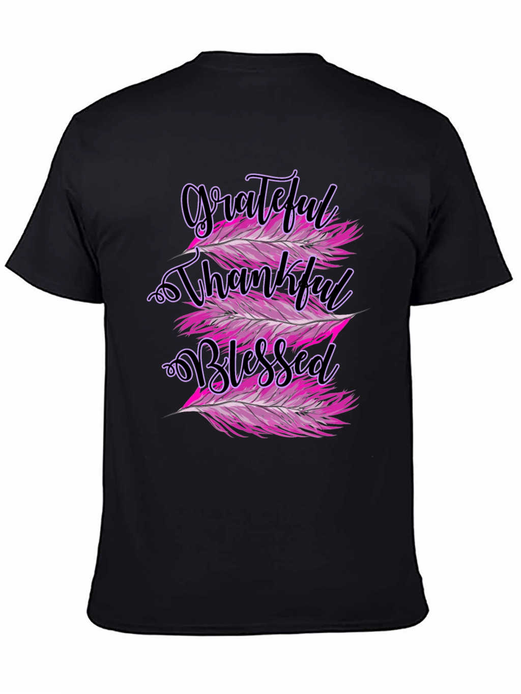 Grateful Thankful Blessed Graphic Tee