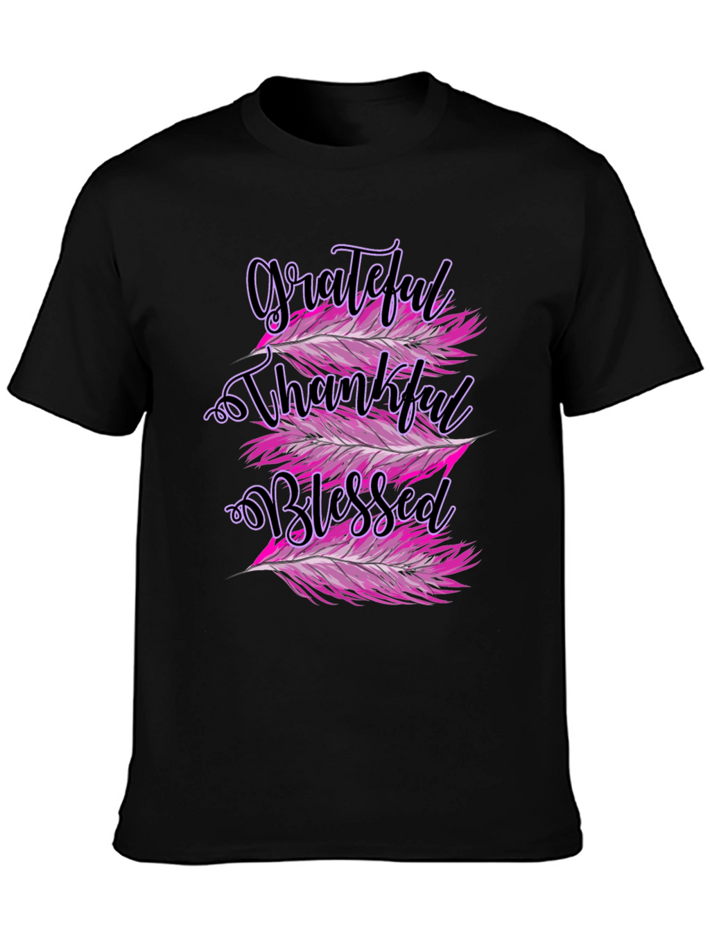 Grateful Thankful Blessed Graphic Tee