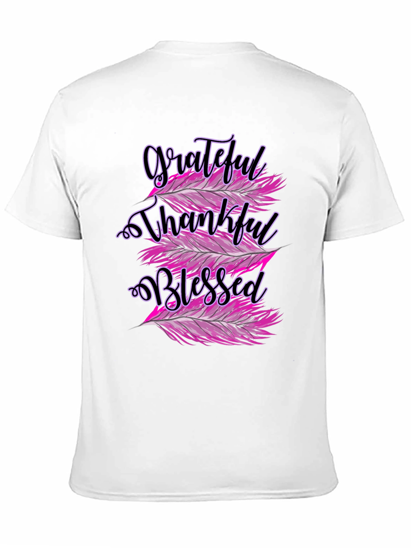 Grateful Thankful Blessed Graphic Tee