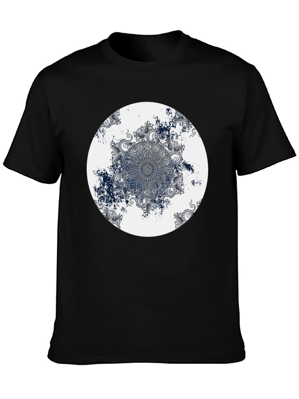 Mandala Circle Graphic Tee - Unique Stylish Design