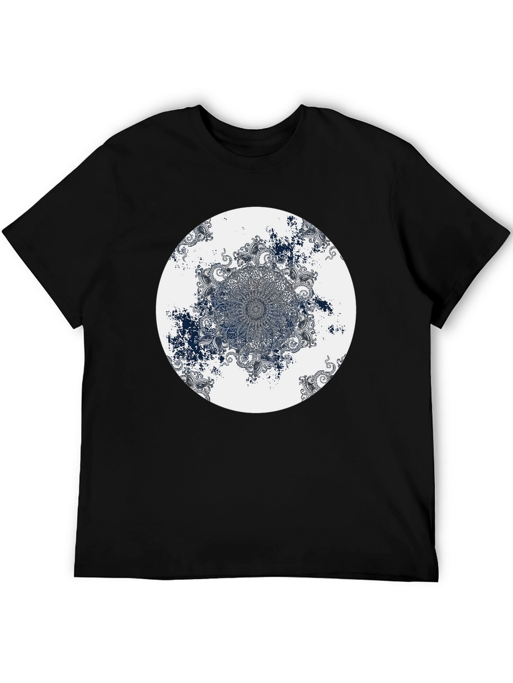 Mandala Circle Graphic Tee - Unique Stylish Design