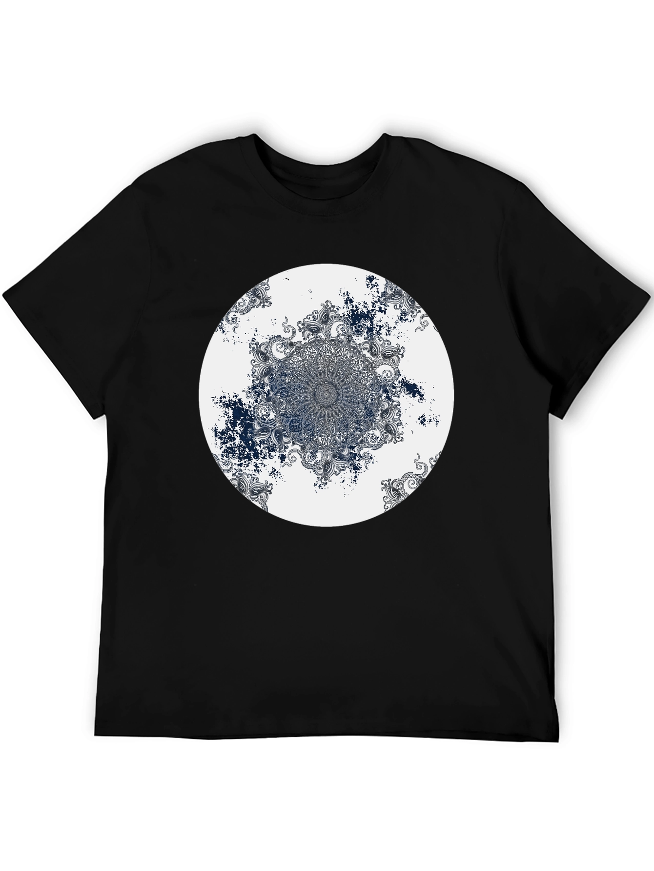 Mandala Circle Graphic Tee - Unique Stylish Design