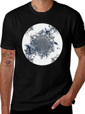 Mandala Circle Graphic Tee - Unique Stylish Design