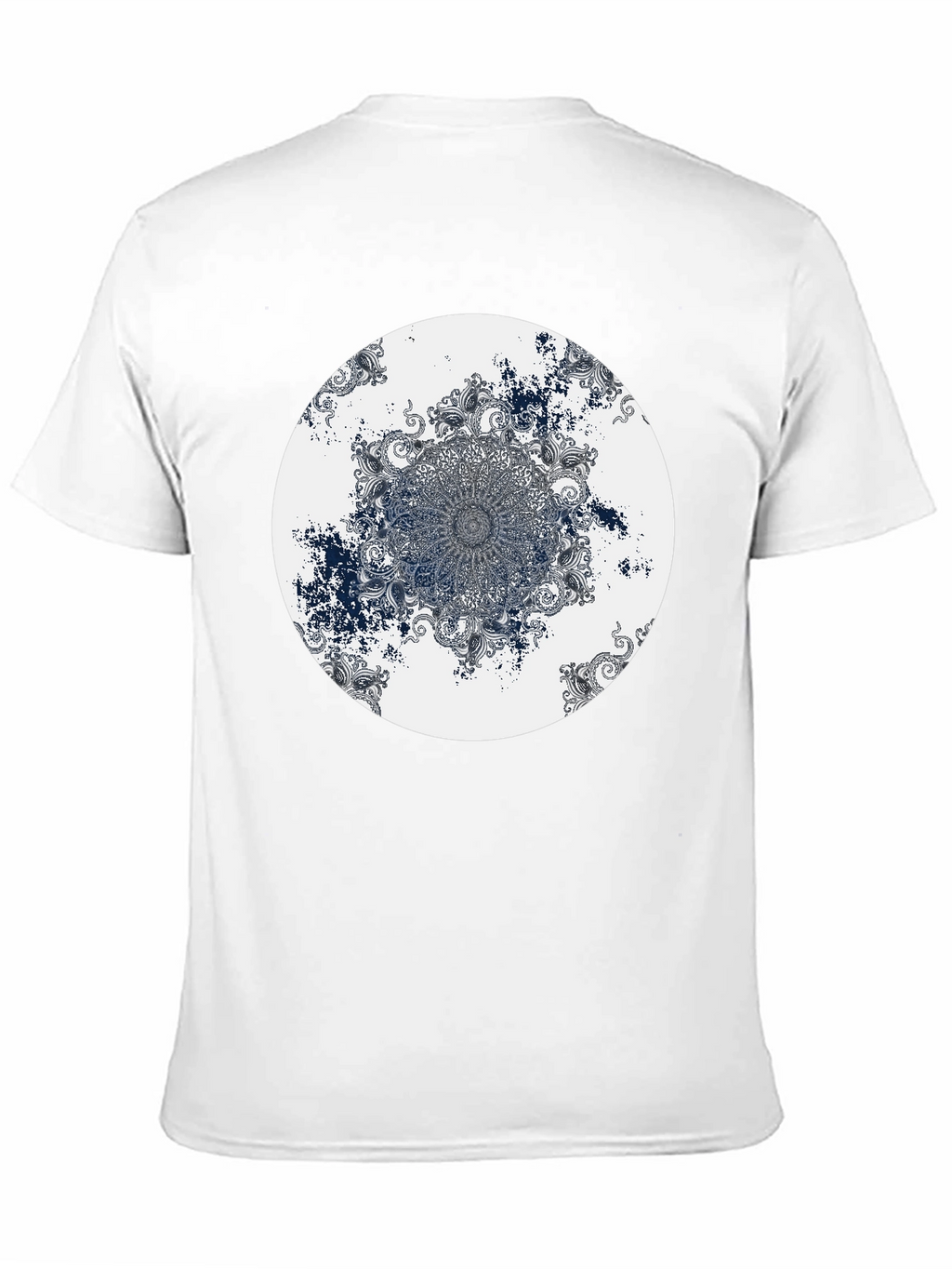 Mandala Circle Graphic Tee - Unique Stylish Design