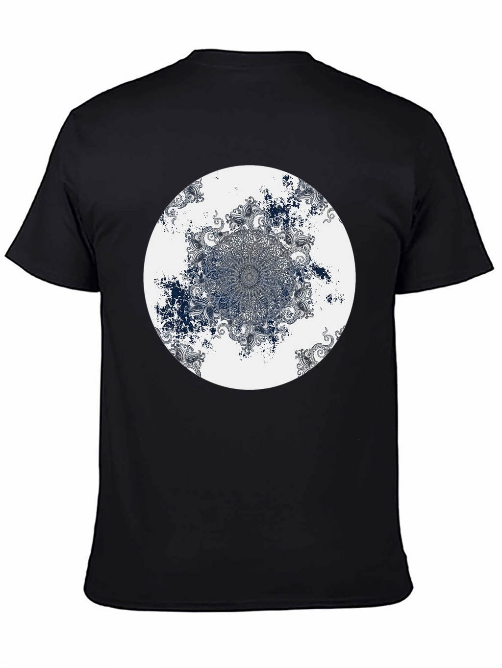 Mandala Circle Graphic Tee - Unique Stylish Design