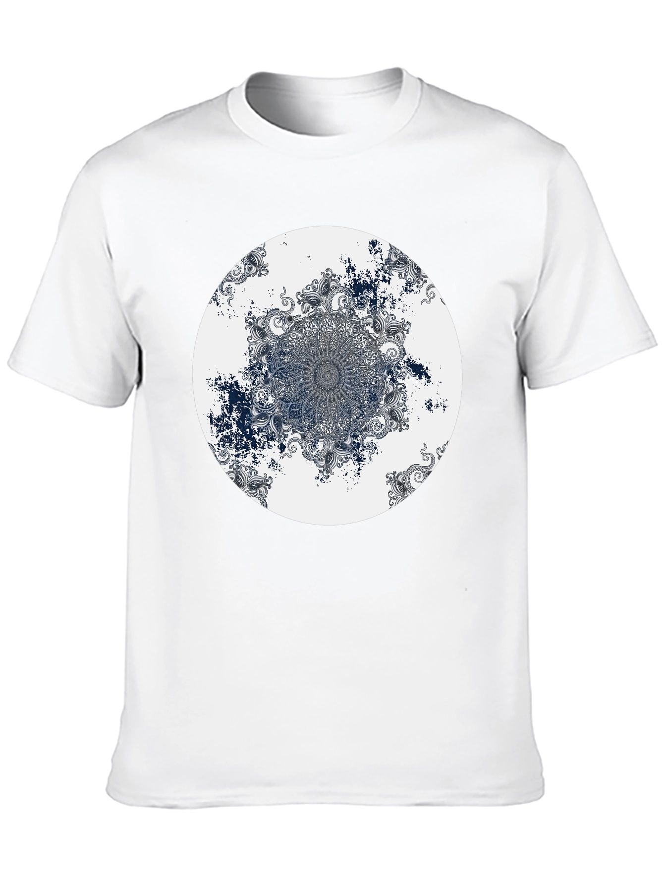 Mandala Circle Graphic Tee - Unique Stylish Design