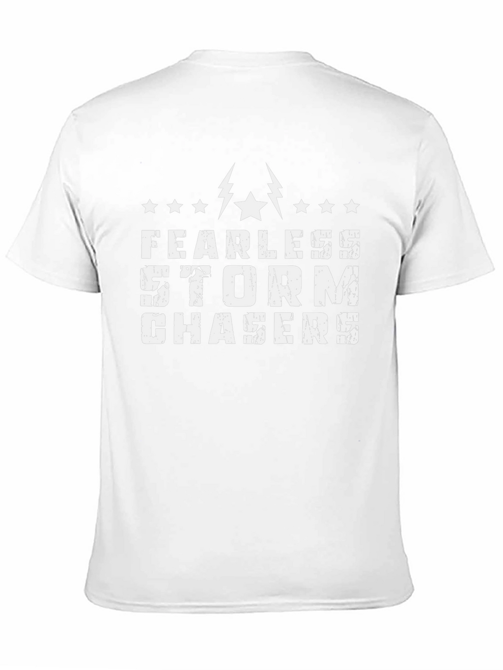 Fearless Storm Chaser Black Graphic T-Shirt