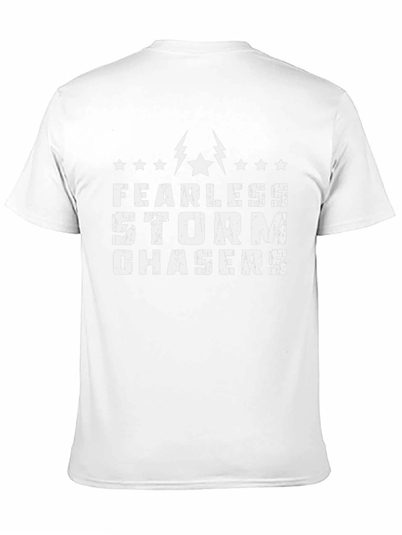 Fearless Storm Chaser Black Graphic T-Shirt