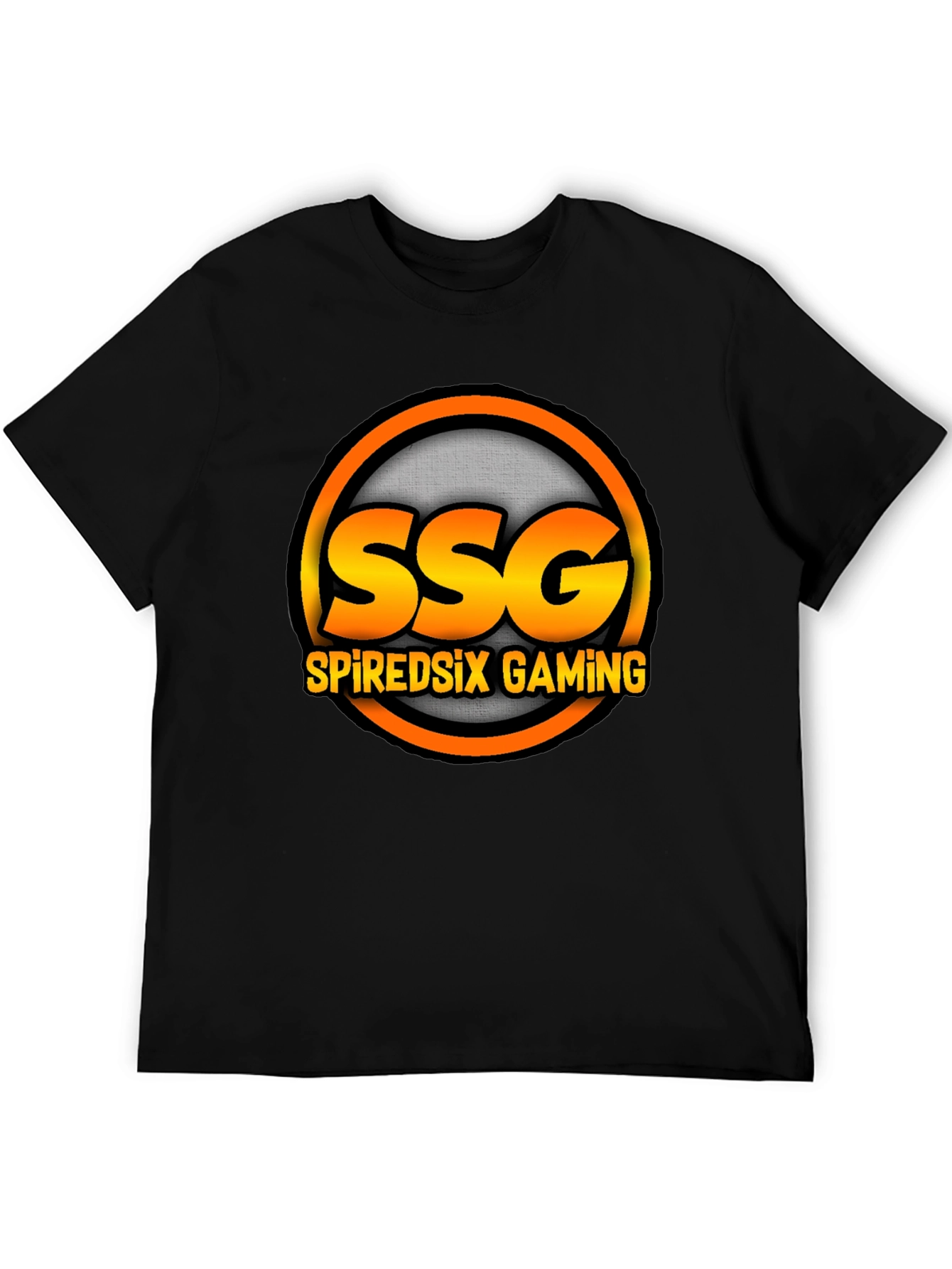 SSG SpiredSix Gaming Black T-Shirt