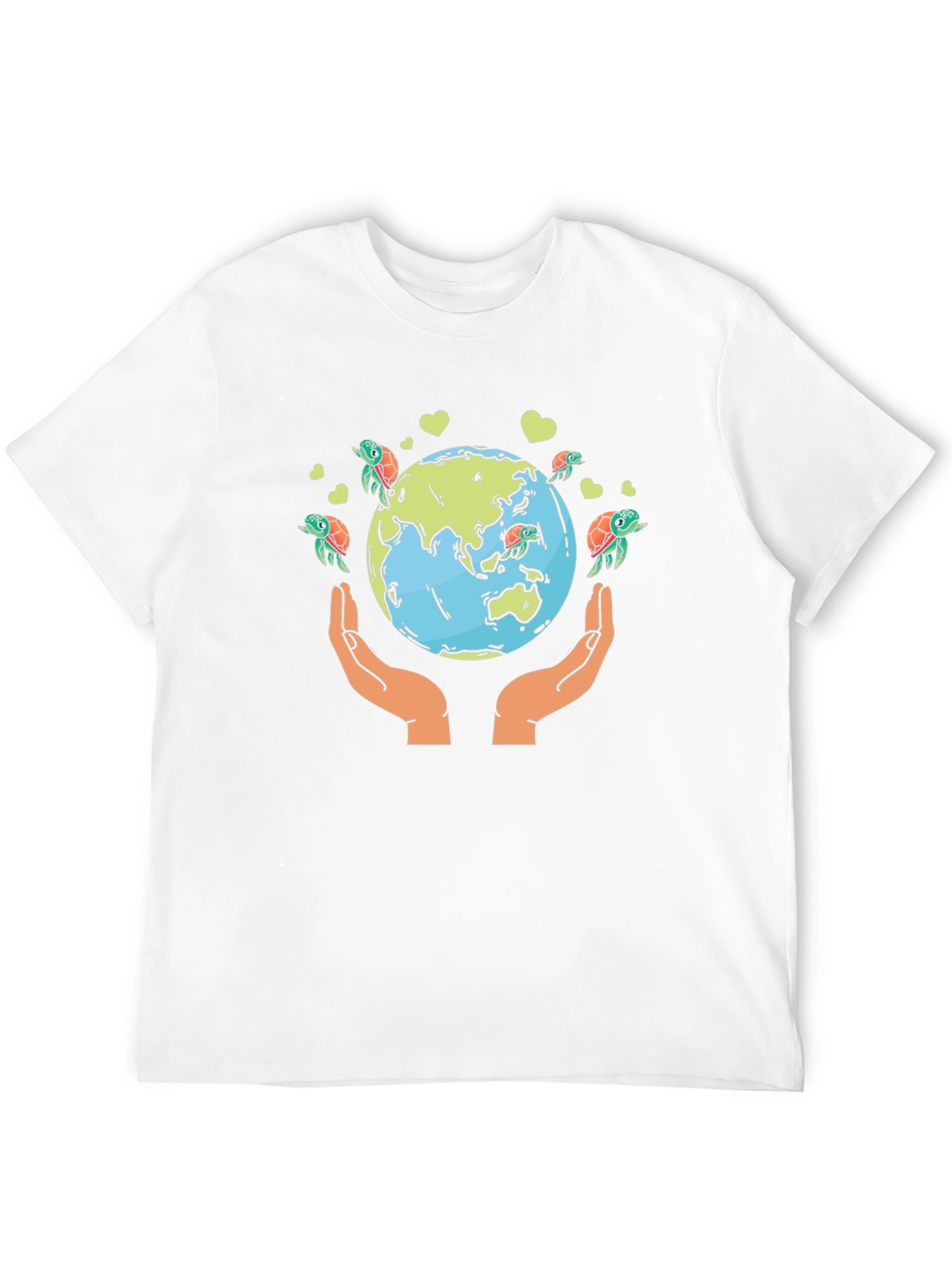 Save the Earth Turtle Graphic Tee
