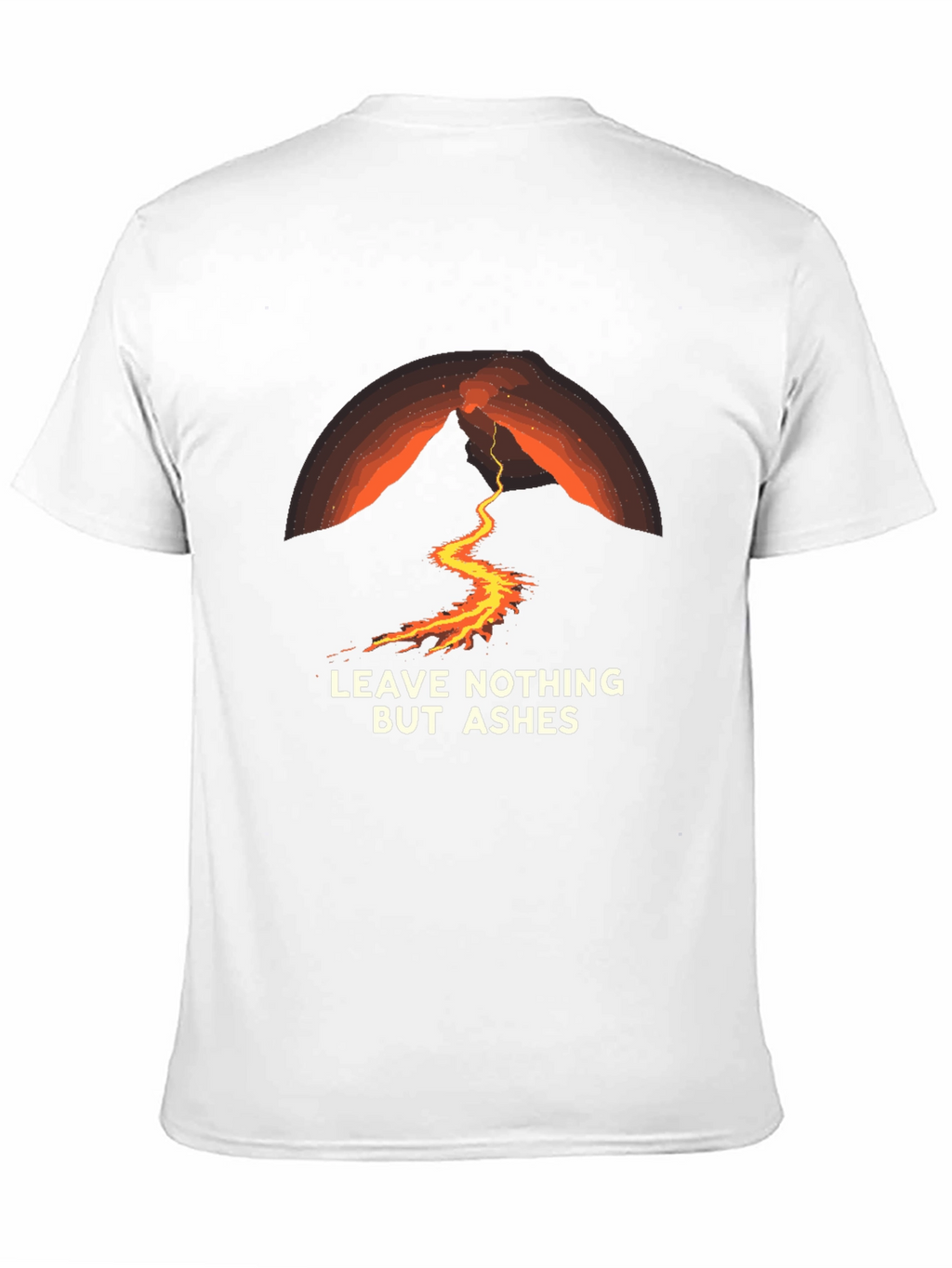 Volcano Ashes Black T-Shirt