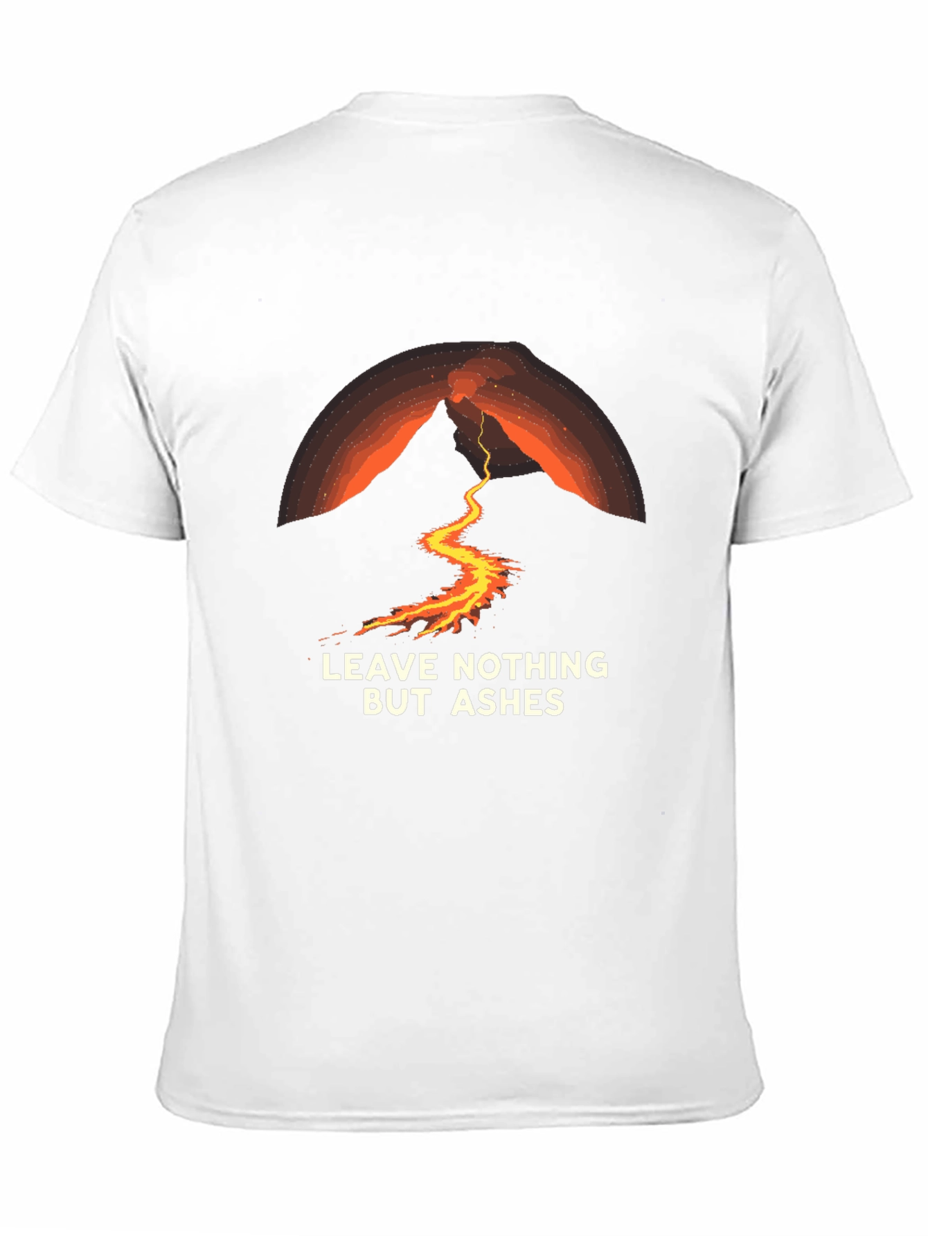 Volcano Ashes Black T-Shirt