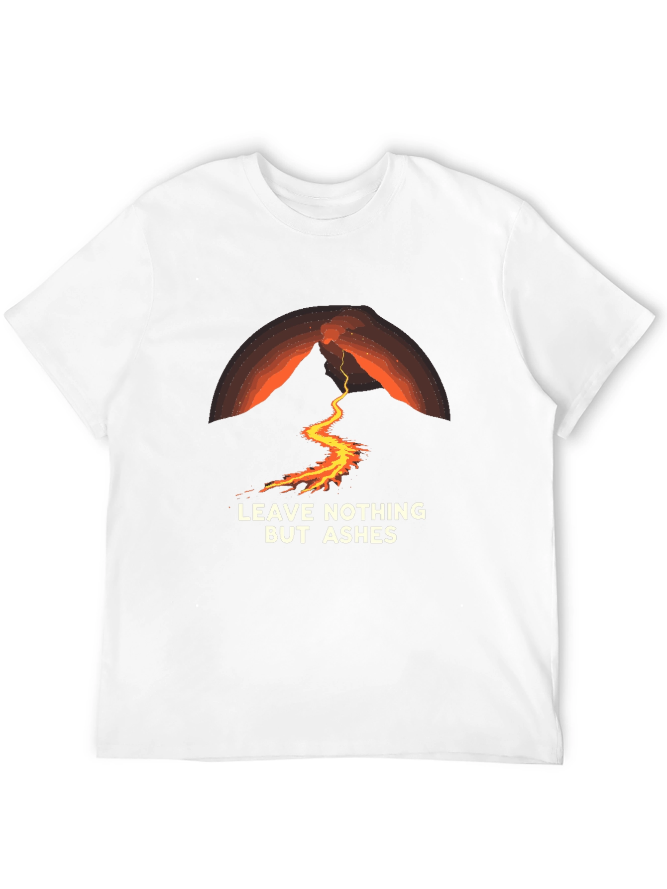Volcano Ashes Black T-Shirt