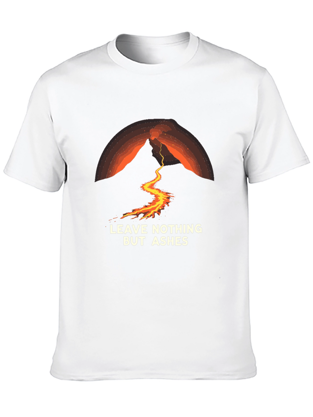 Volcano Ashes Black T-Shirt