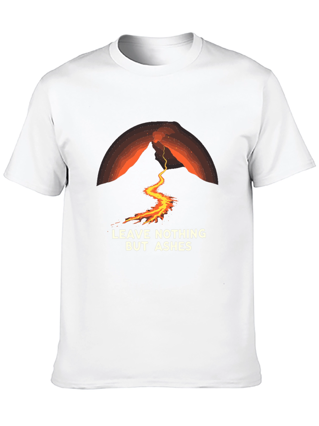 Volcano Ashes Black T-Shirt