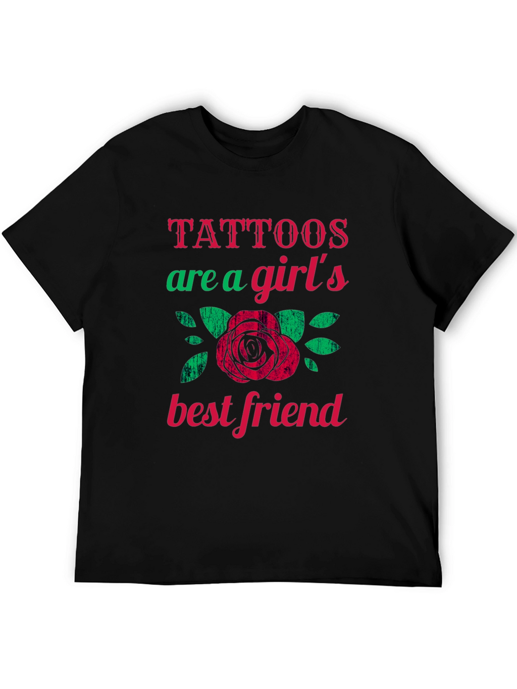 Tattoos Are a Girls Best Friend Graphic Tee