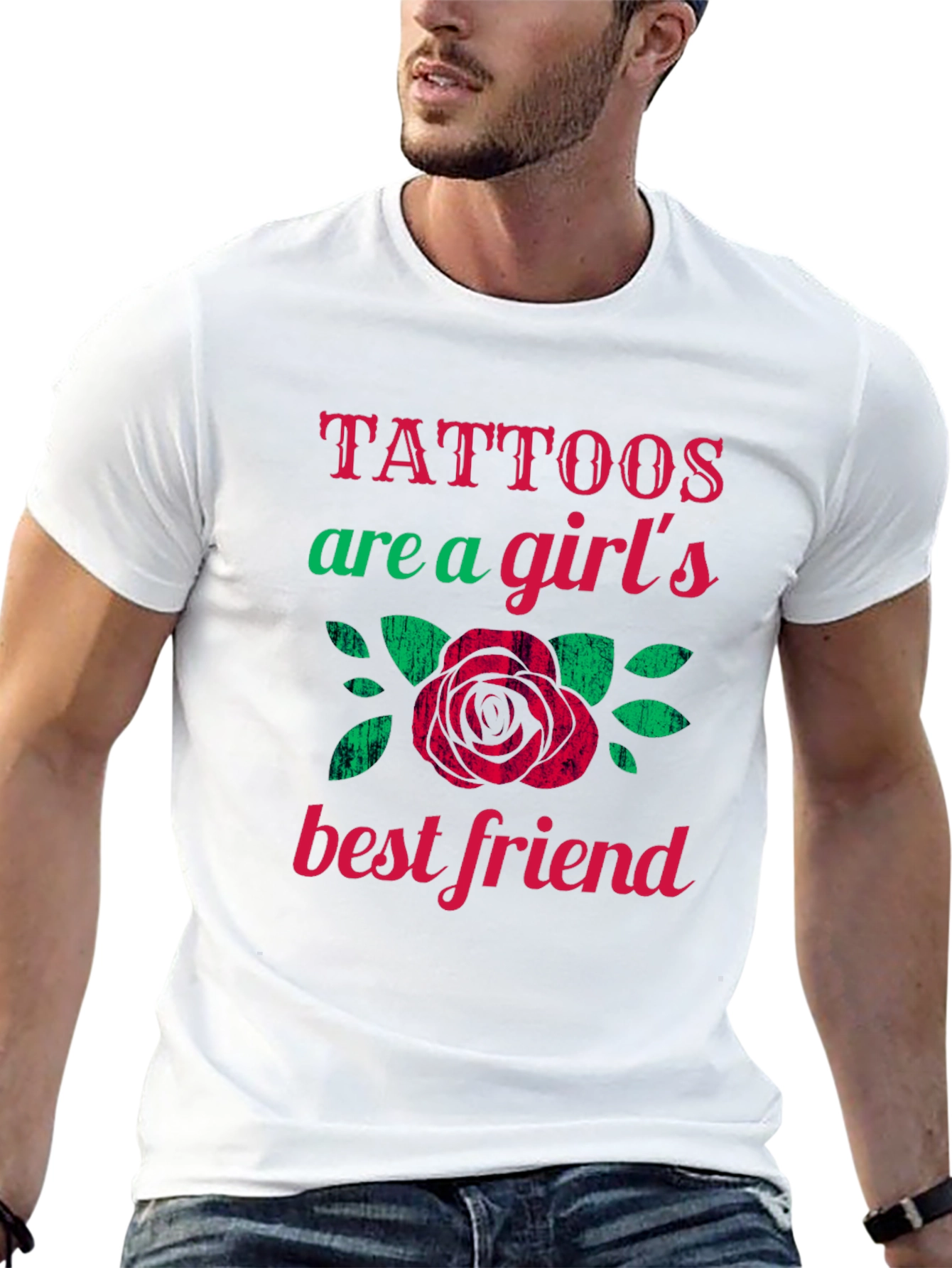 Tattoos Are a Girls Best Friend Graphic Tee