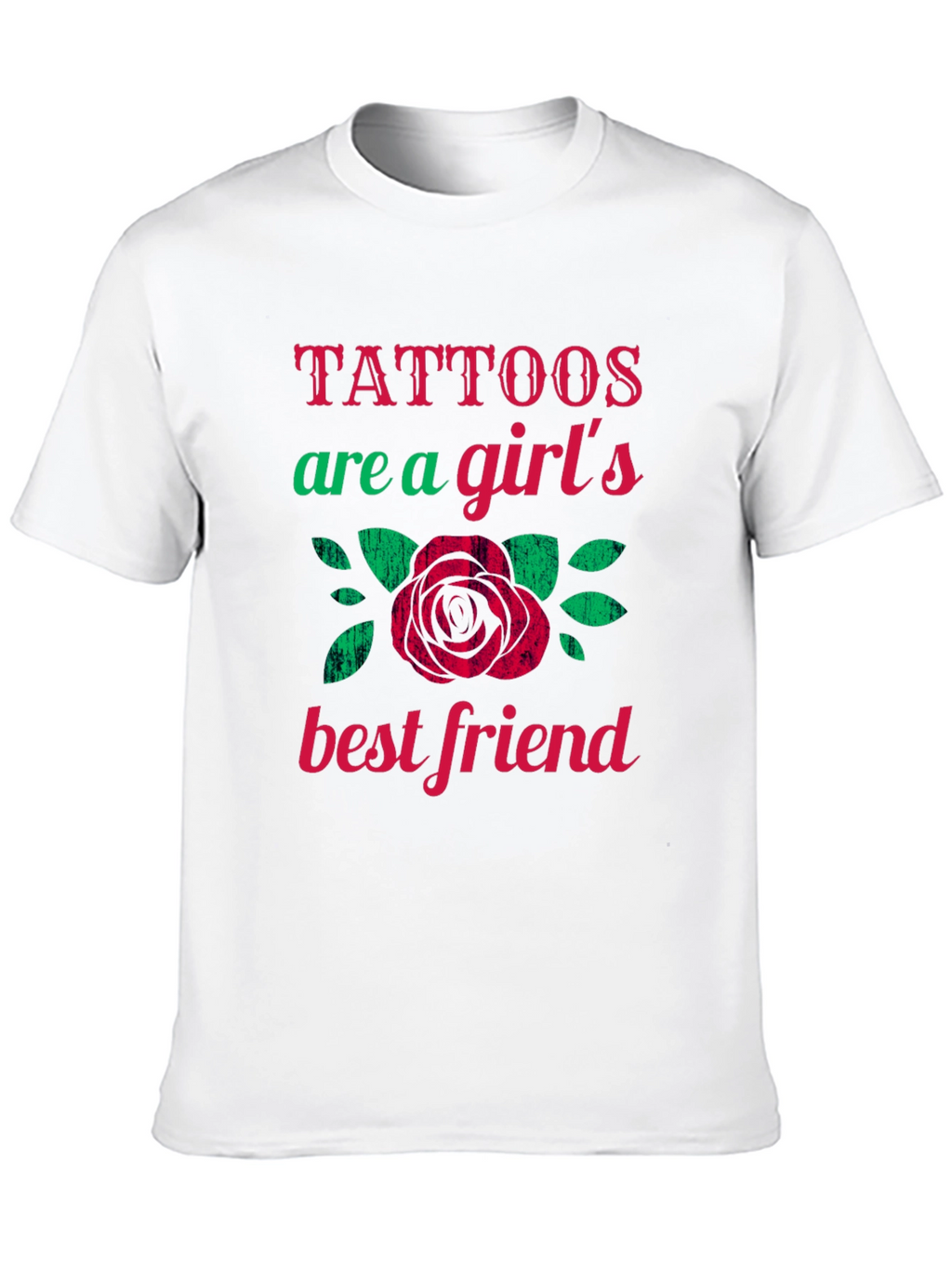 Tattoos Are a Girls Best Friend Graphic Tee