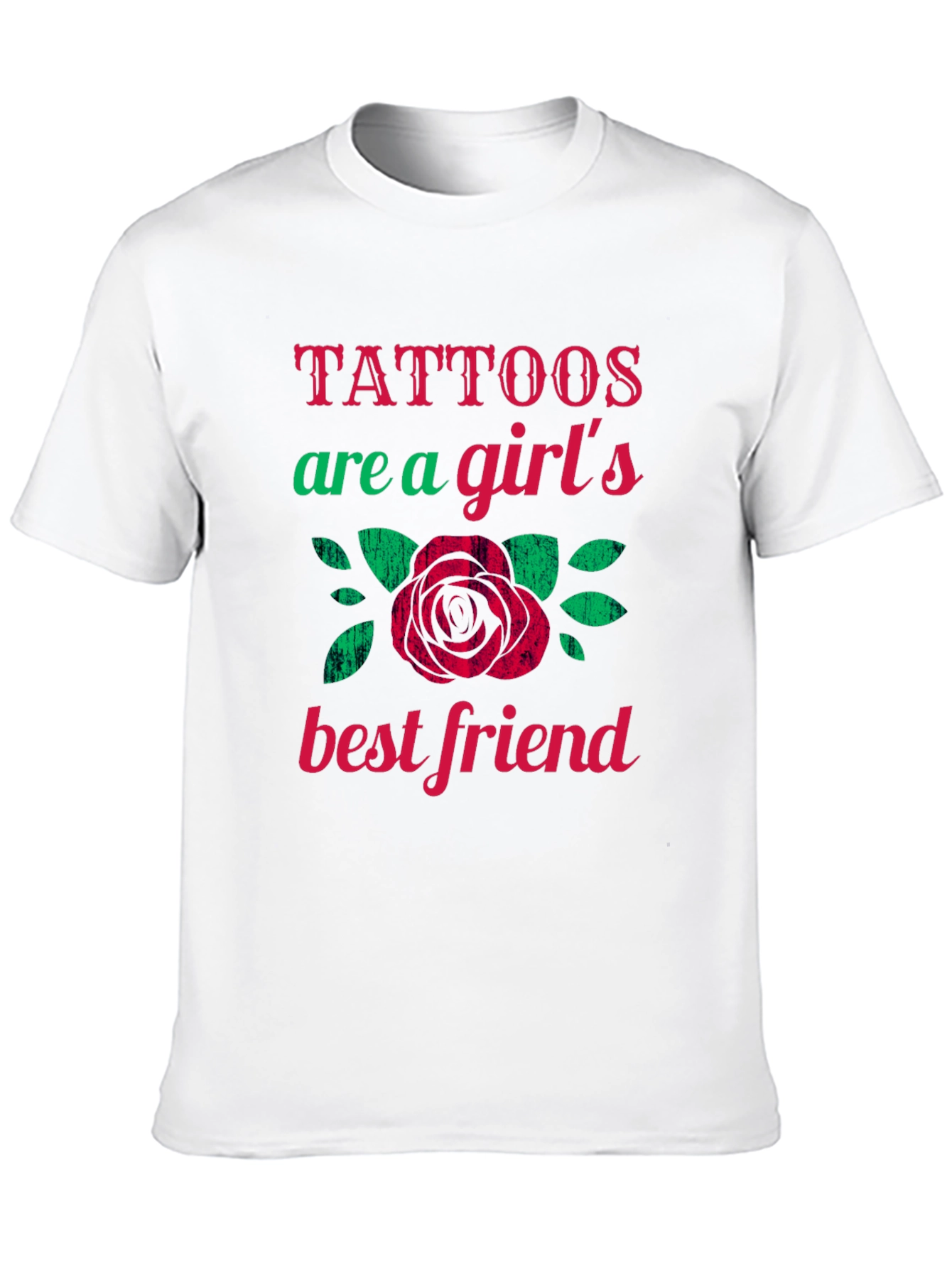 Tattoos Are a Girls Best Friend Graphic Tee