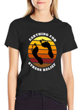 Earthing for Stress Relief T-Shirt