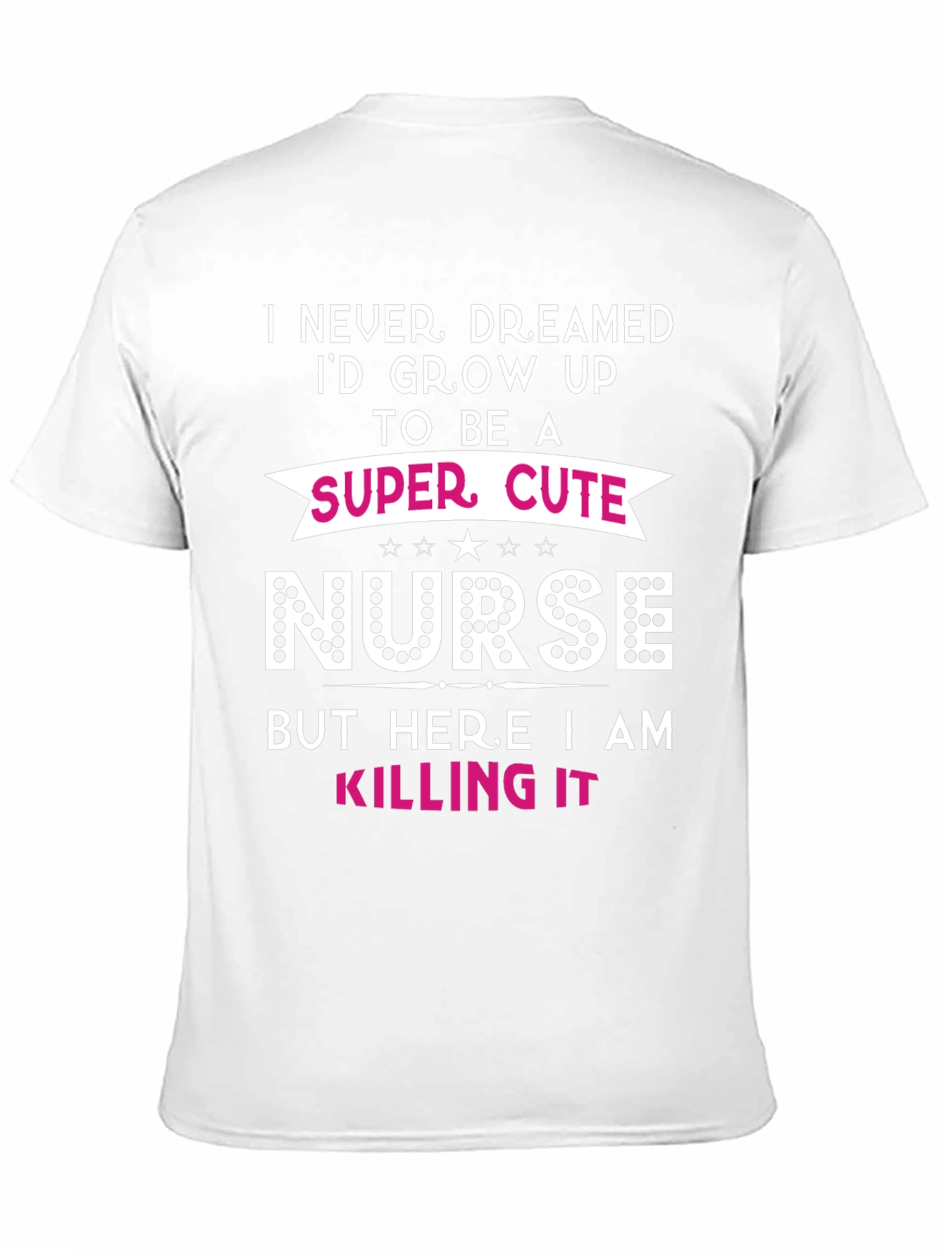 Super Cute Nurse Graphic T-Shirt