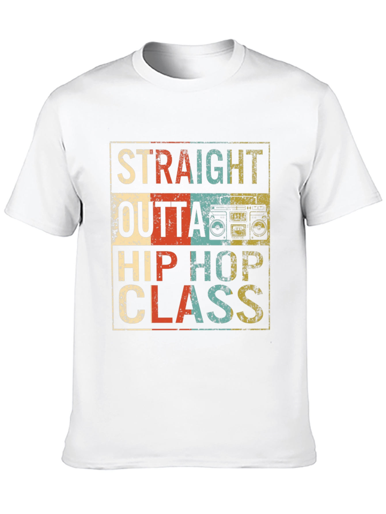 Straight Outta Hip Hop Class Retro T-Shirt