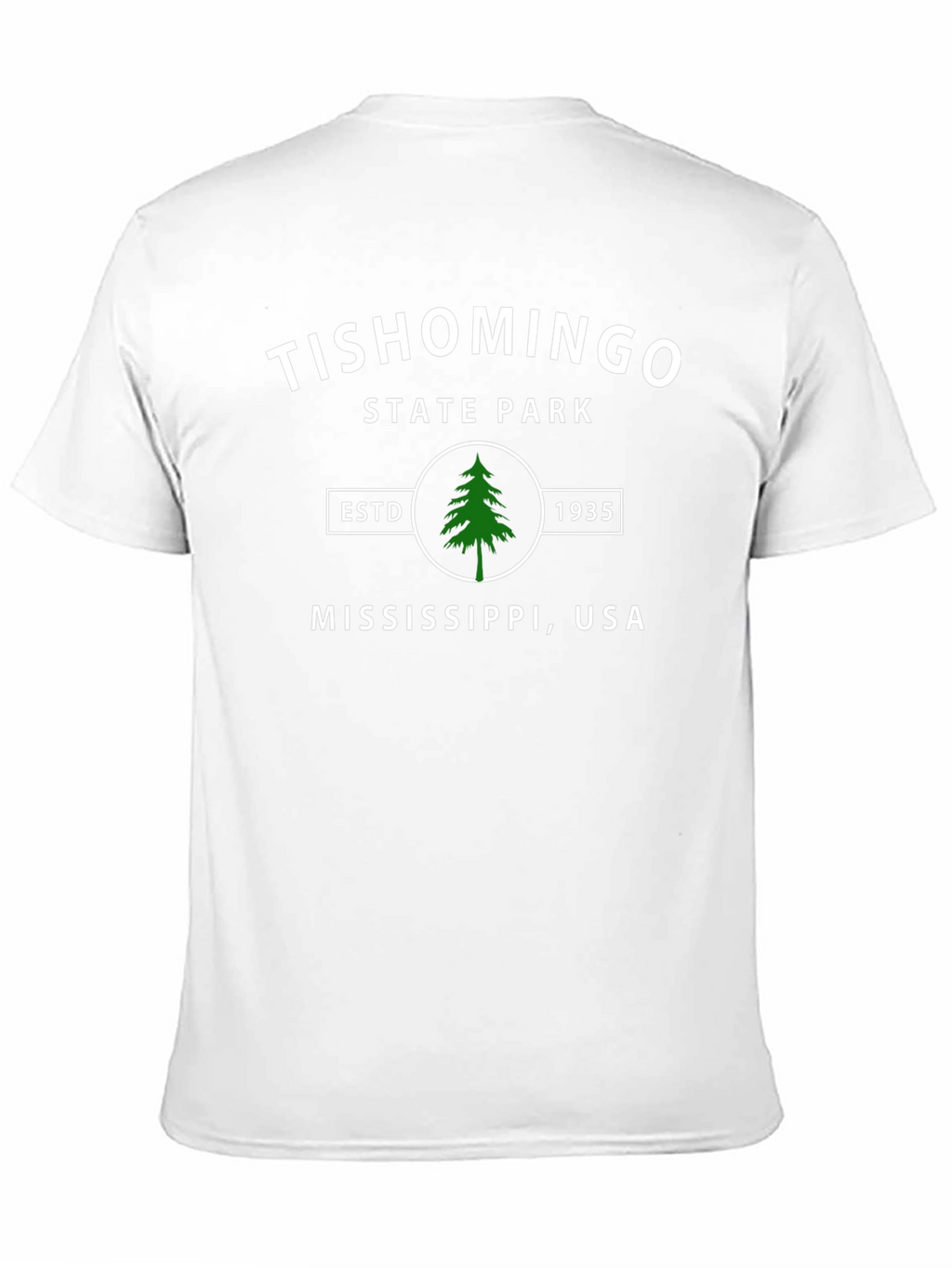 Tishomingo State Park Black Graphic T-Shirt