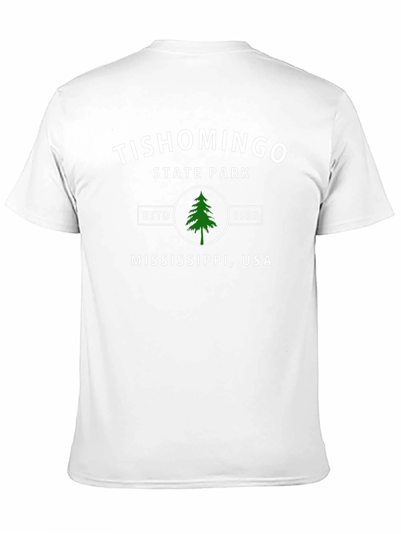 Tishomingo State Park Black Graphic T-Shirt