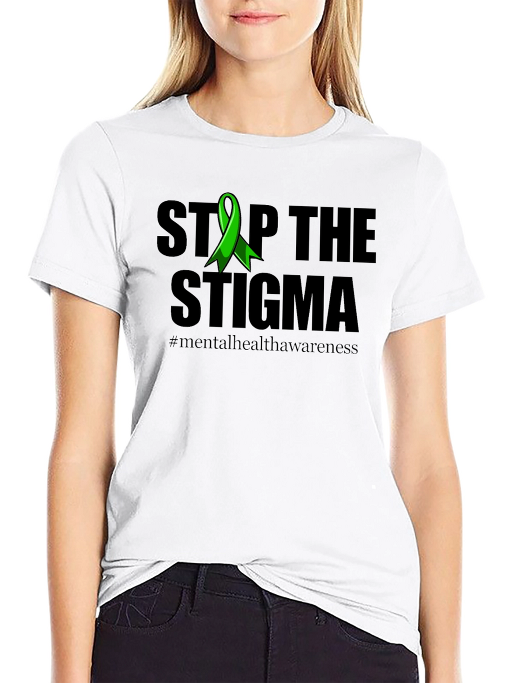 Stop the Stigma Mental Health Awareness T-Shirt