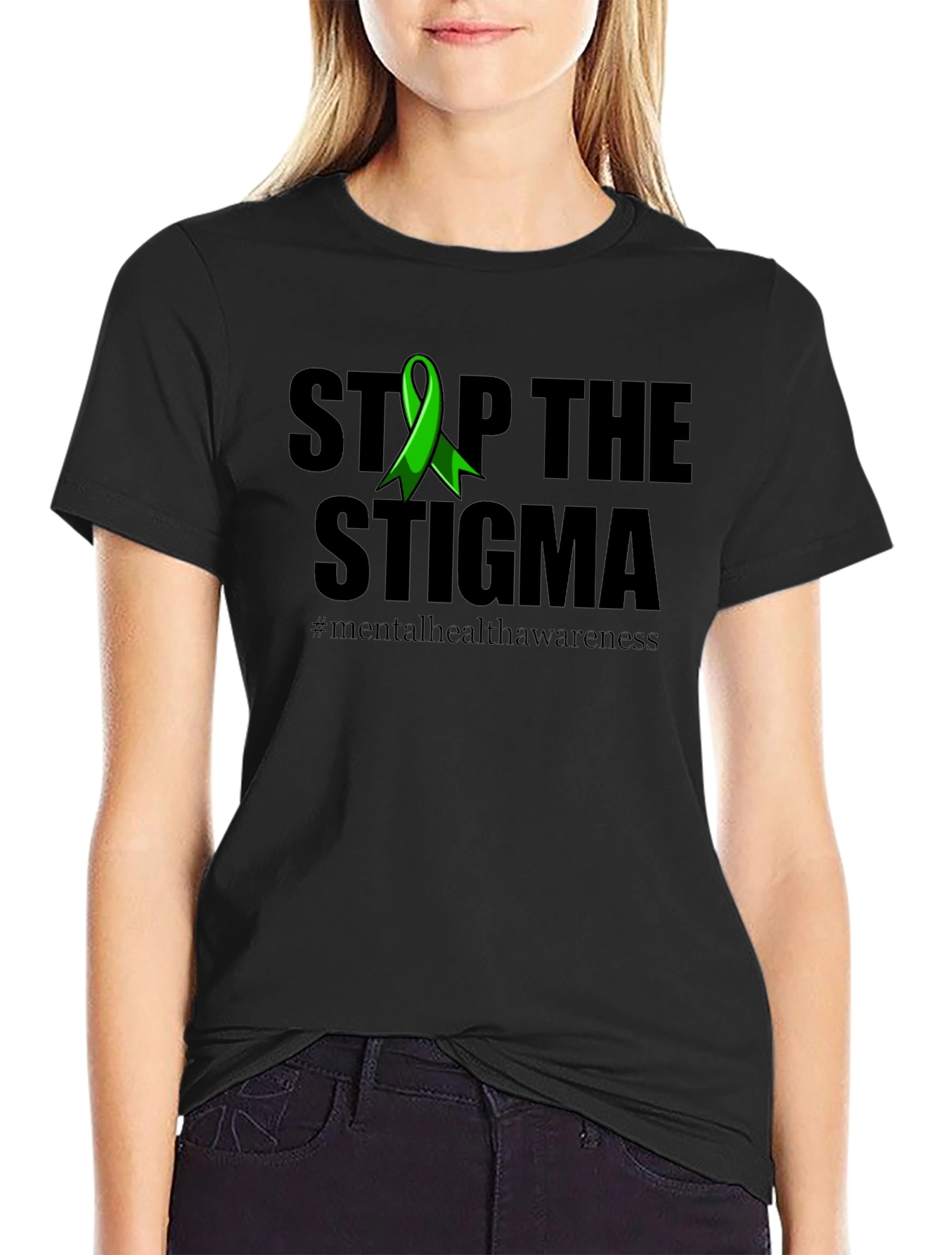 Stop the Stigma Mental Health Awareness T-Shirt