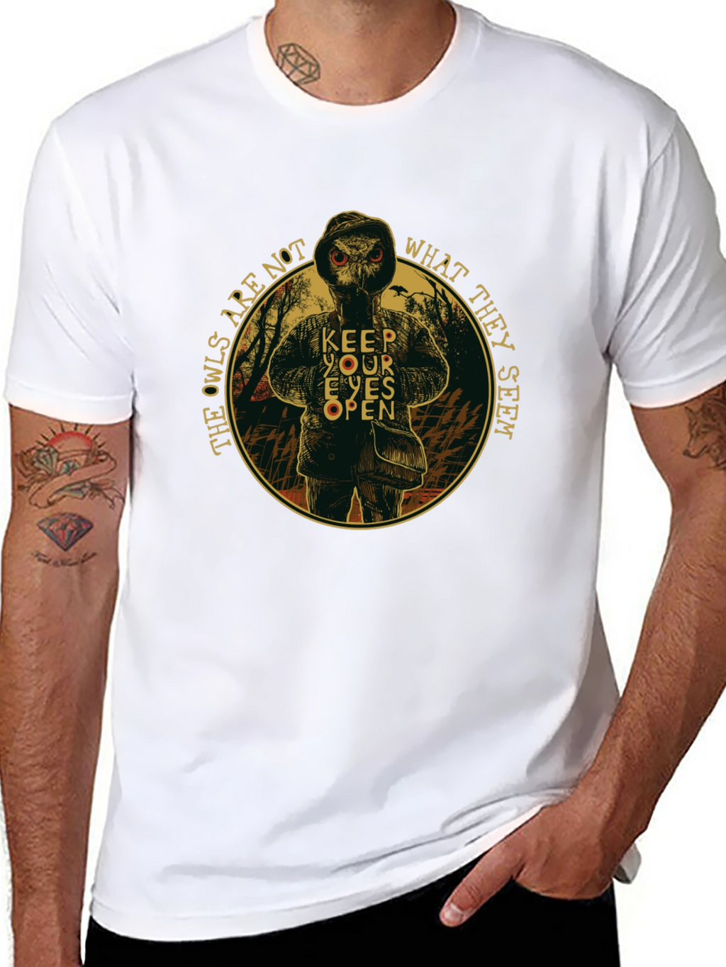 The Owls Are Not What They Seem Graphic Tee