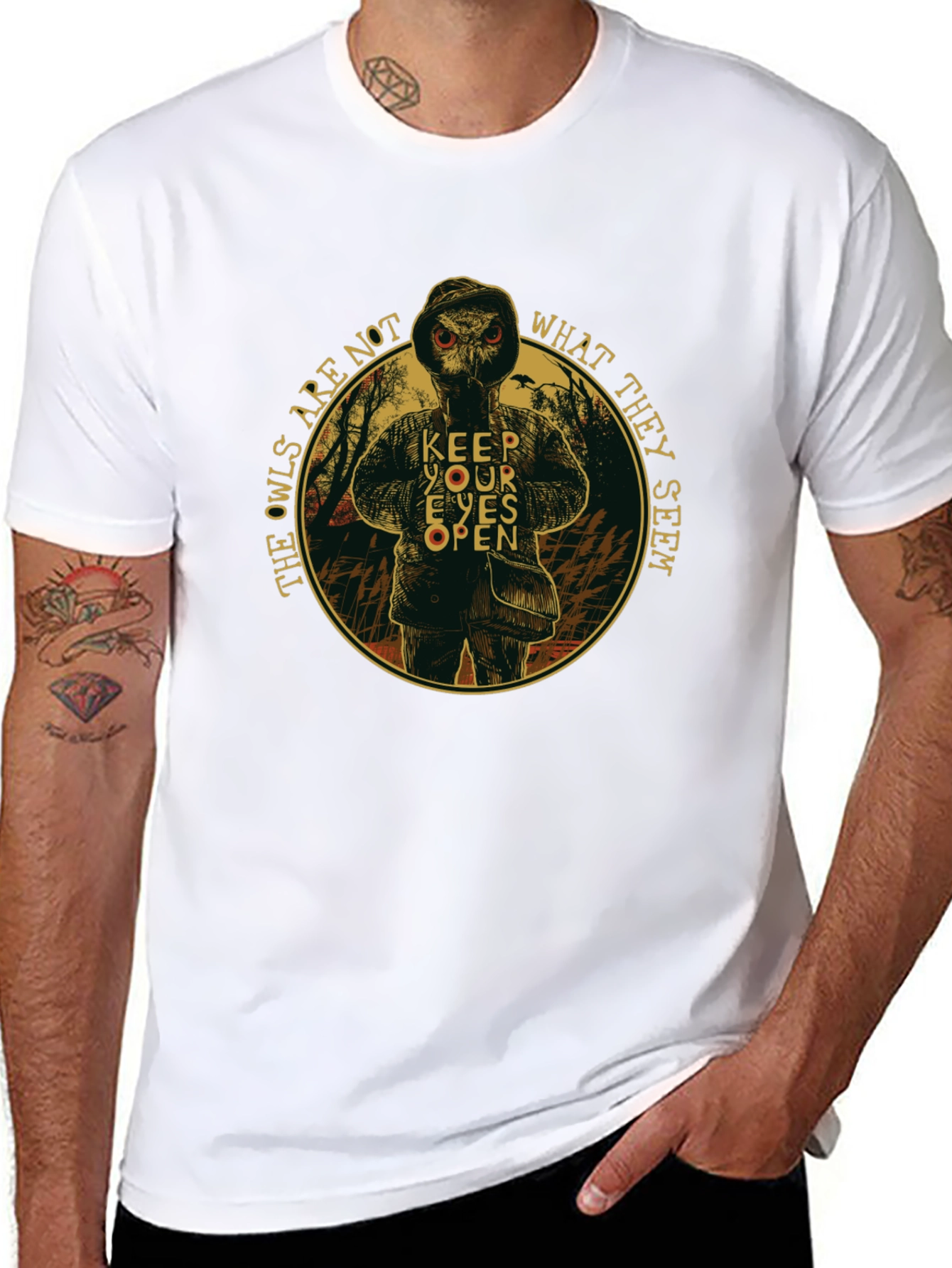 The Owls Are Not What They Seem Graphic Tee