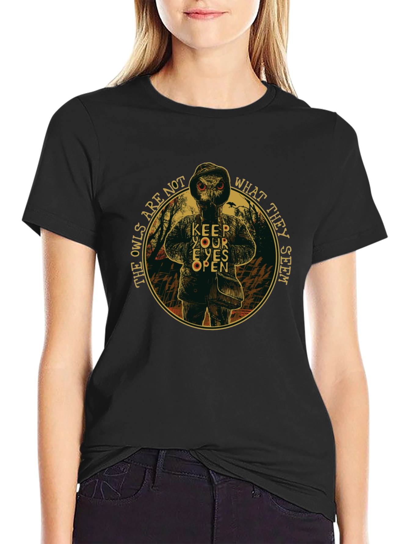 The Owls Are Not What They Seem Graphic Tee