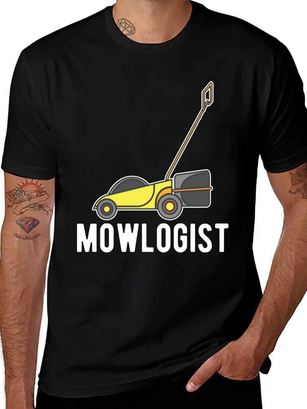 Mowlogist T-Shirt - Funny Lawn Mowing Gift