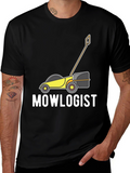 Mowlogist T-Shirt - Funny Lawn Mowing Gift