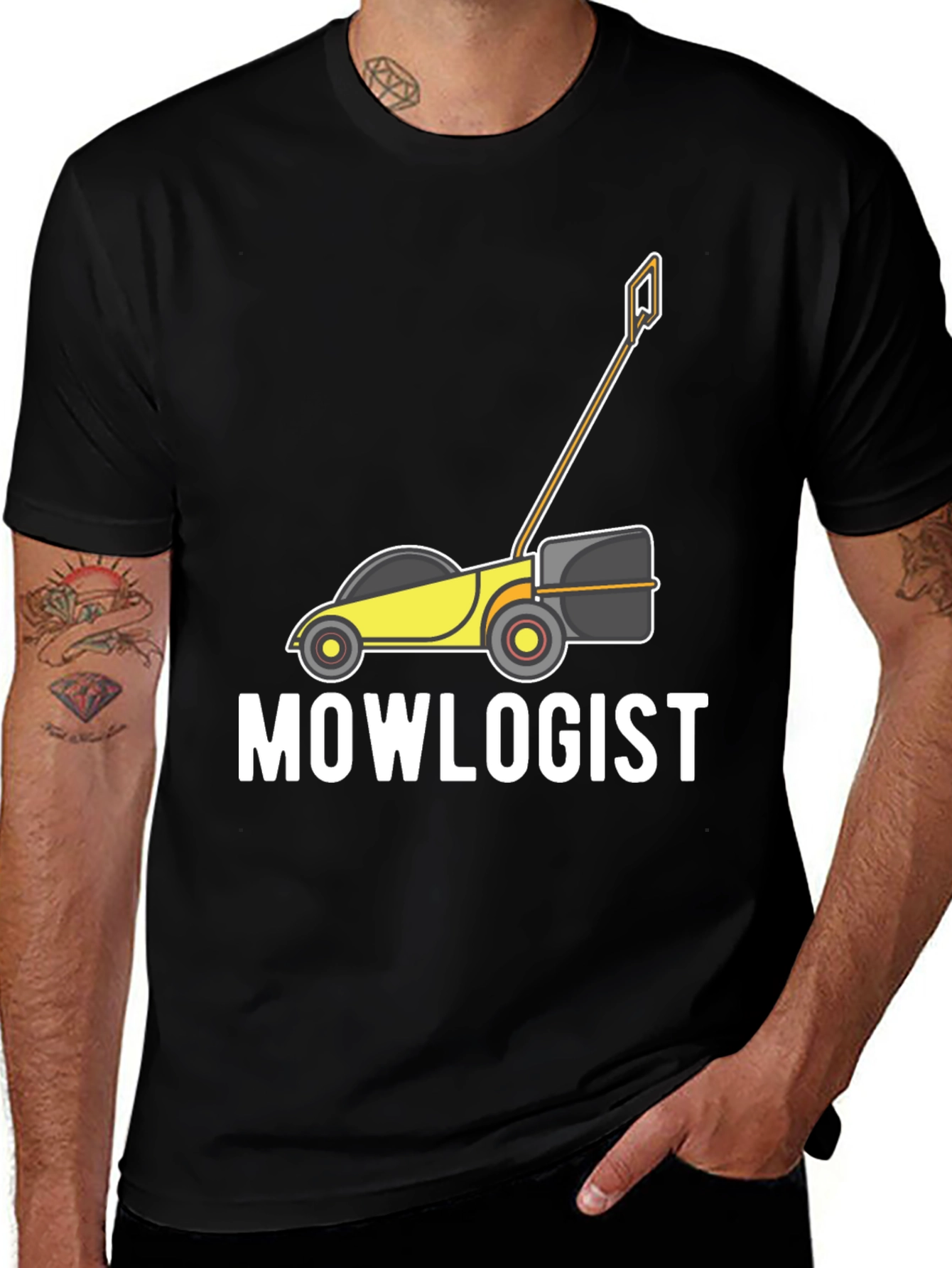 Mowlogist T-Shirt - Funny Lawn Mowing Gift