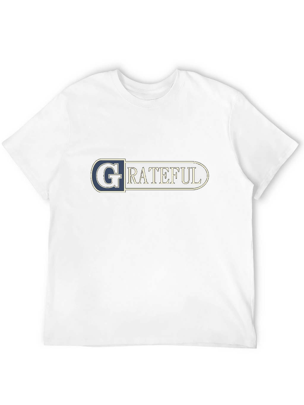 Grateful Graphic Tee - Soft Cotton Black T-Shirt